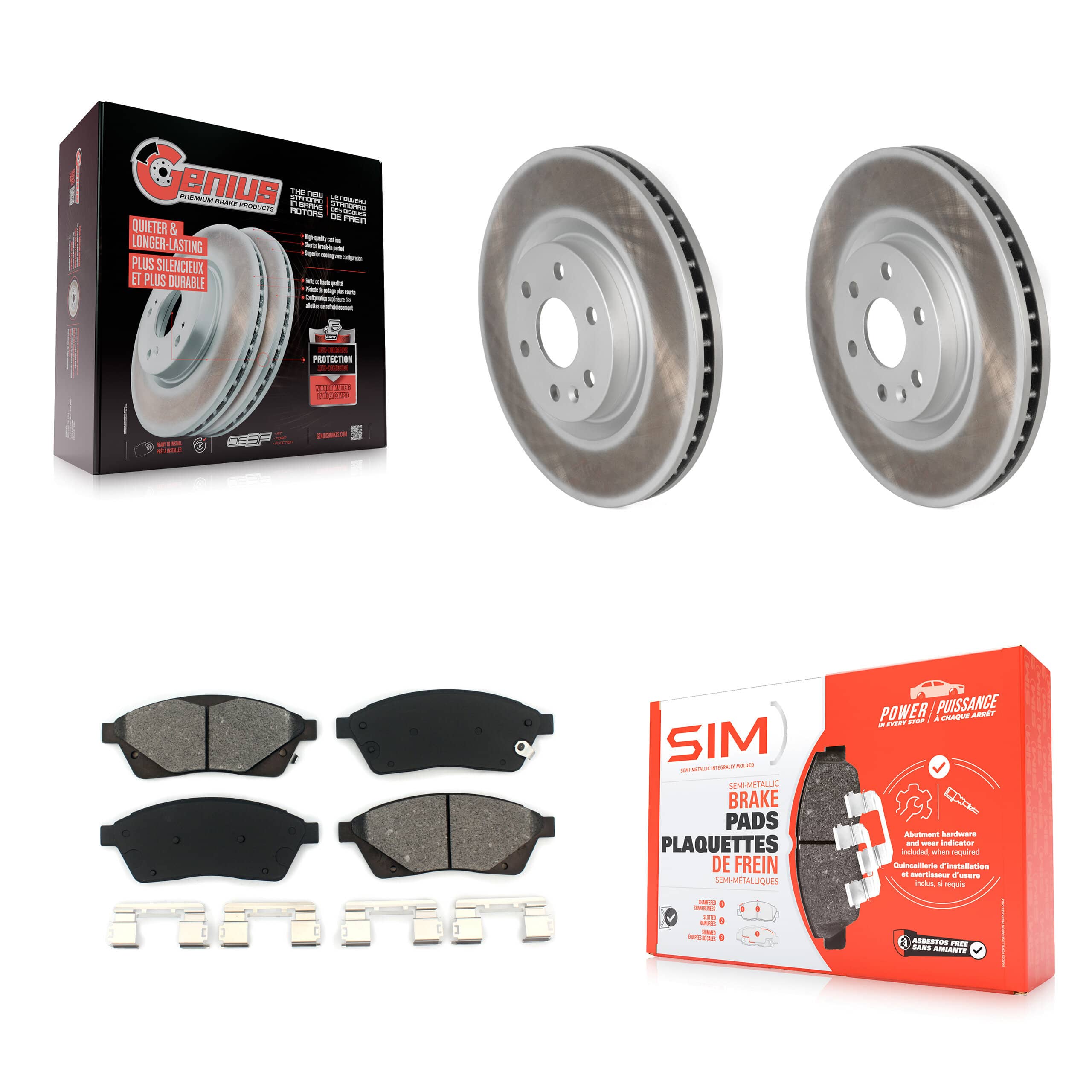 Transit Auto - KGS-100055 - Front Disc Brake Kits