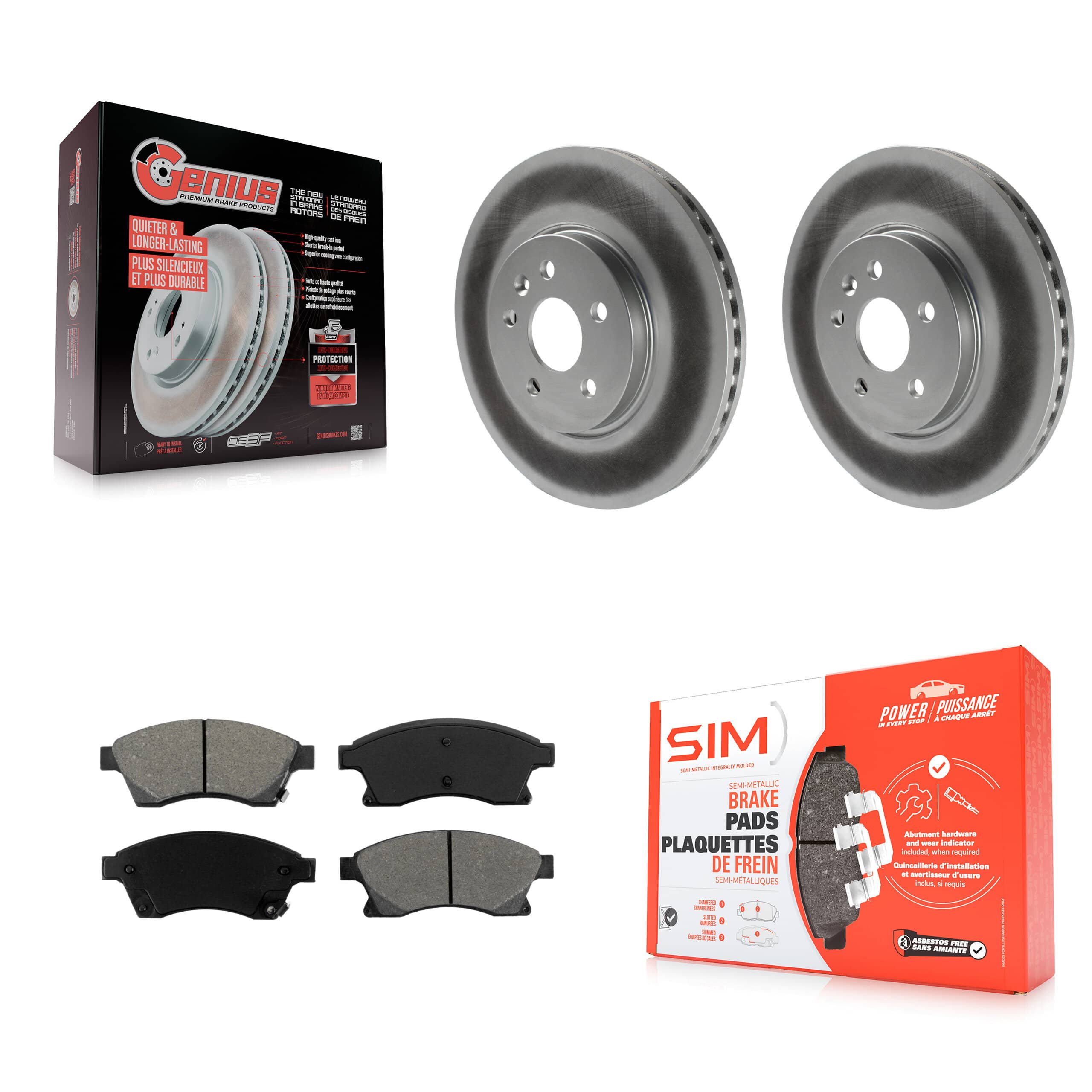 Transit Auto - KGS-100061 - Front Disc Brake Kits