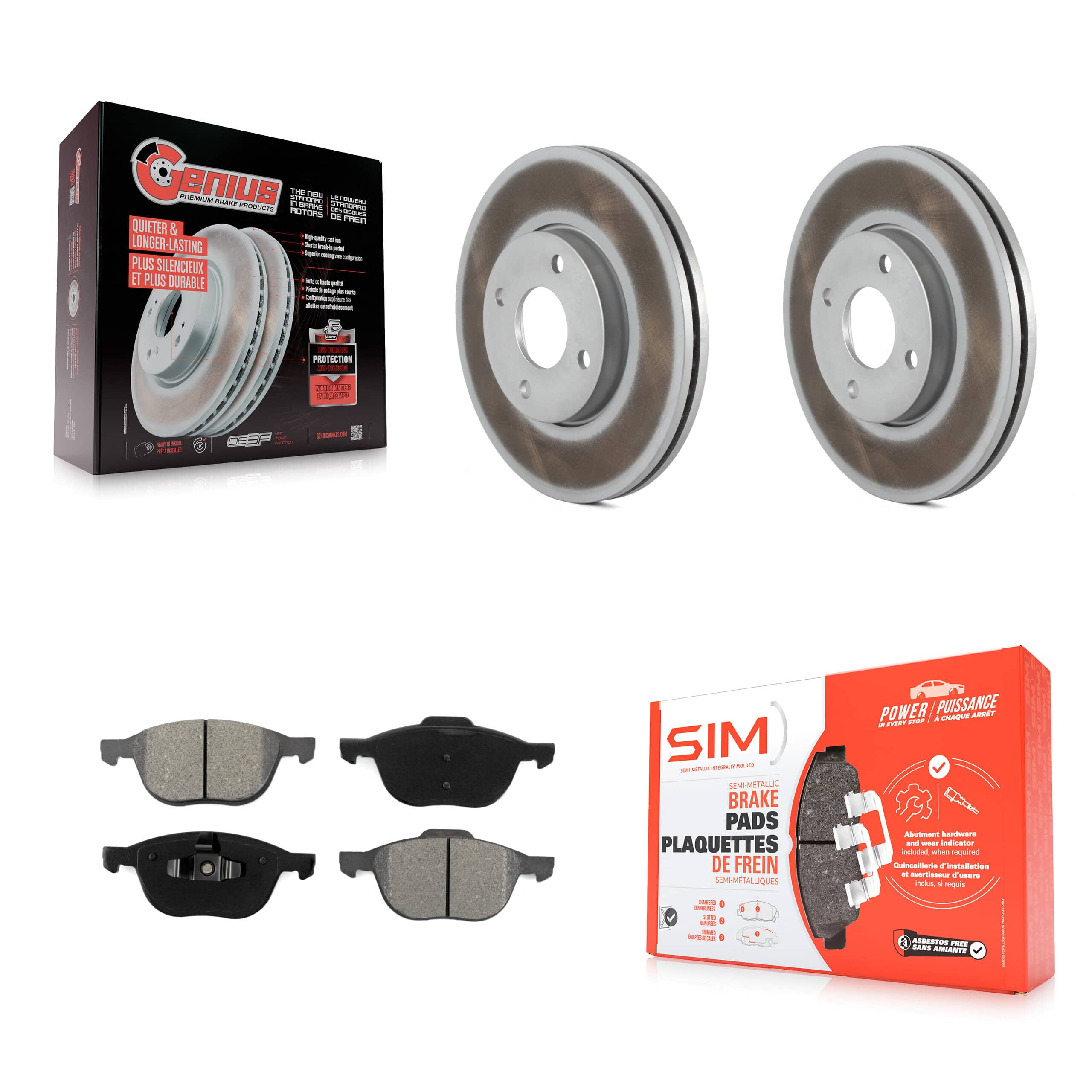 Transit Auto - KGS-100099 - Front Disc Brake Kits