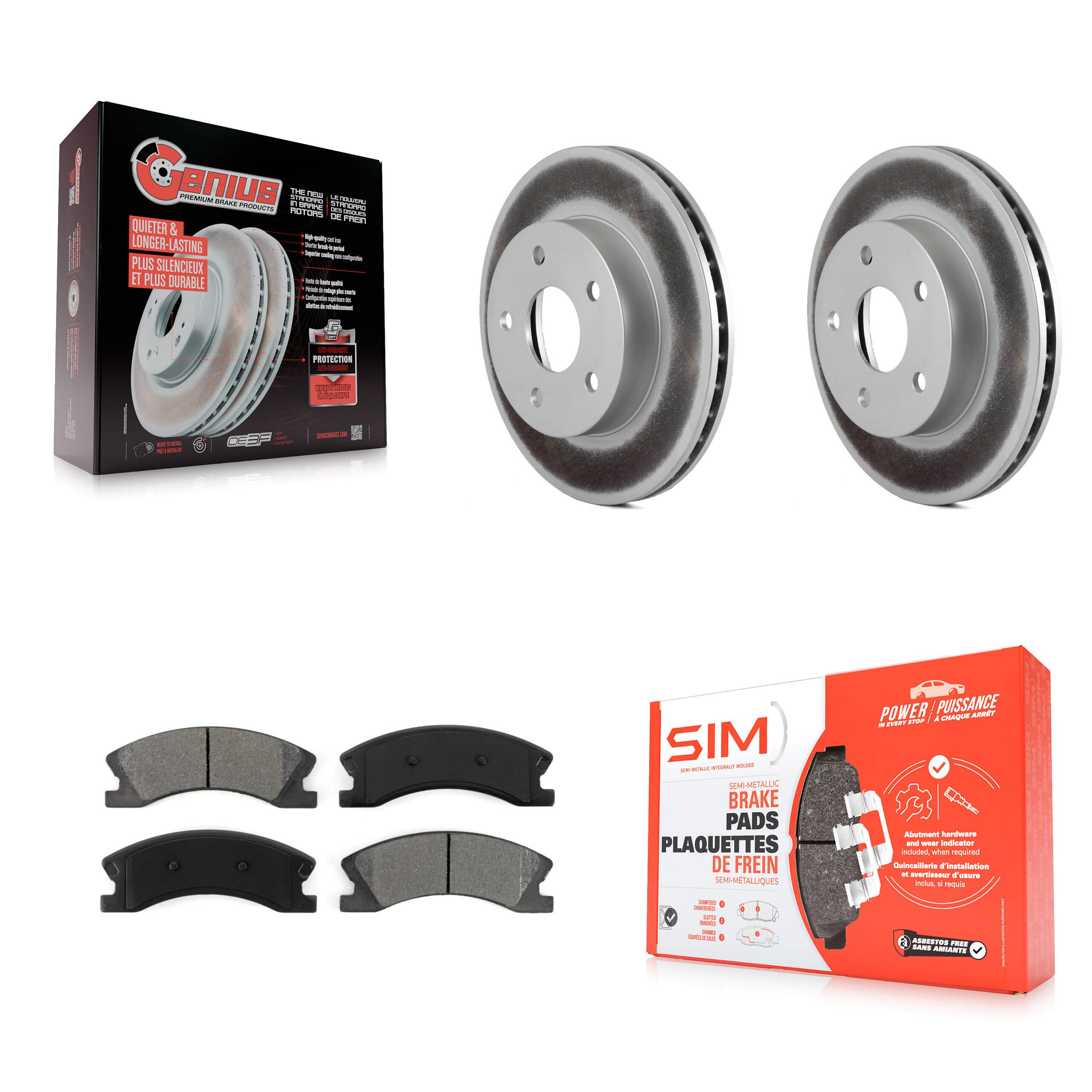 Transit Auto - KGS-100133 - Front Disc Brake Kits