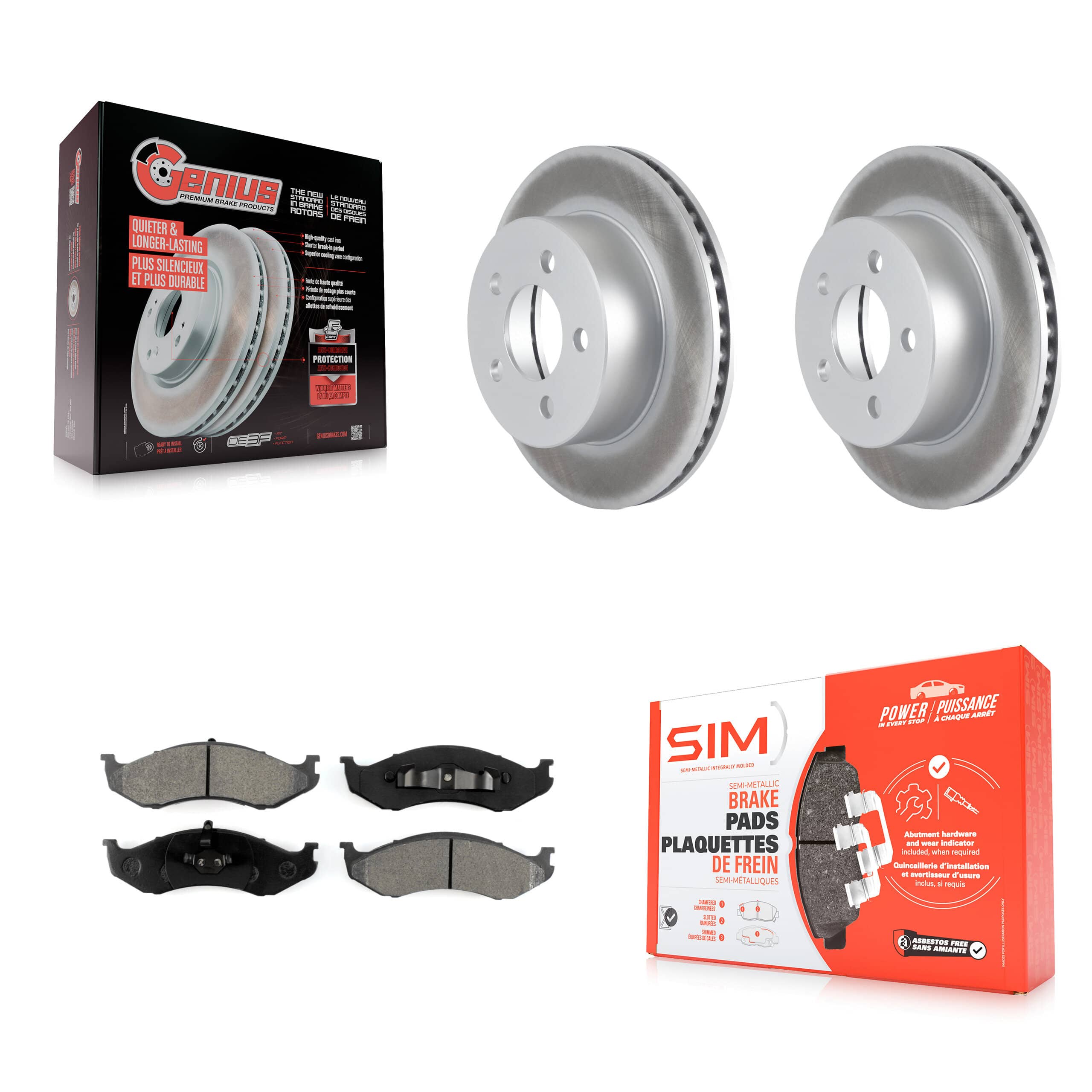 Transit Auto - KGS-100137 - Front Disc Brake Kits