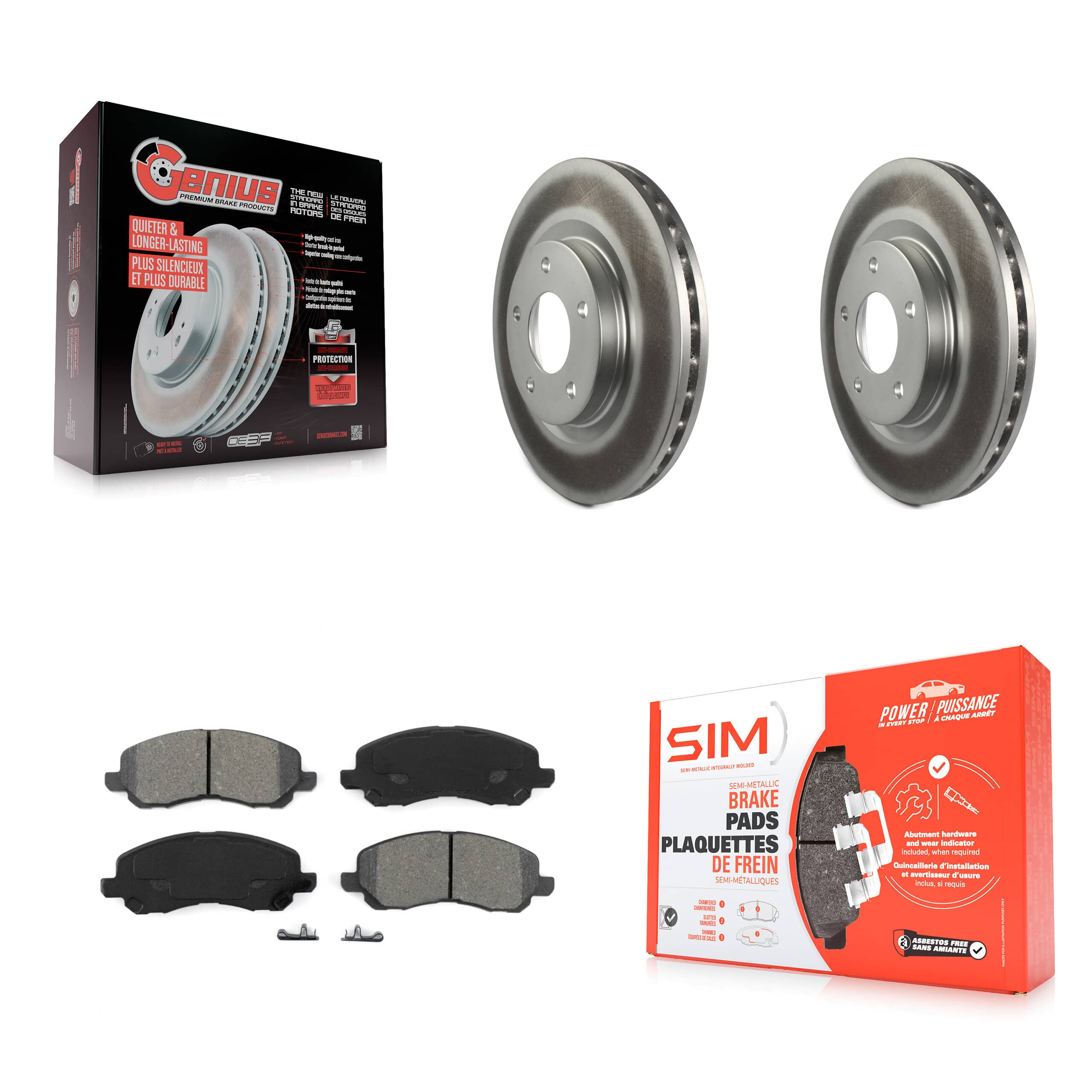 Transit Auto - KGS-100157 - Front Disc Brake Kits