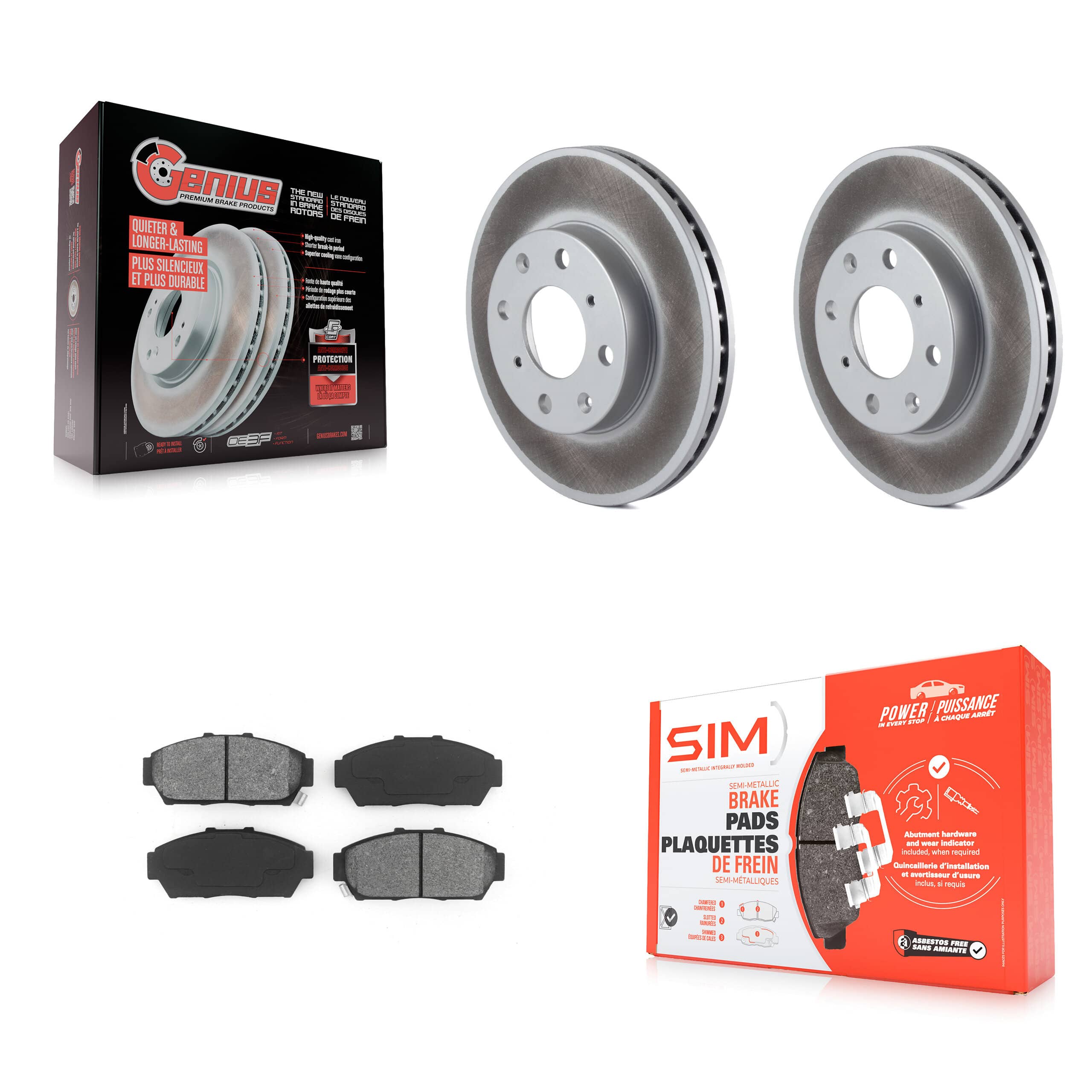 Transit Auto - KGS-100182 - Front Disc Brake Kits