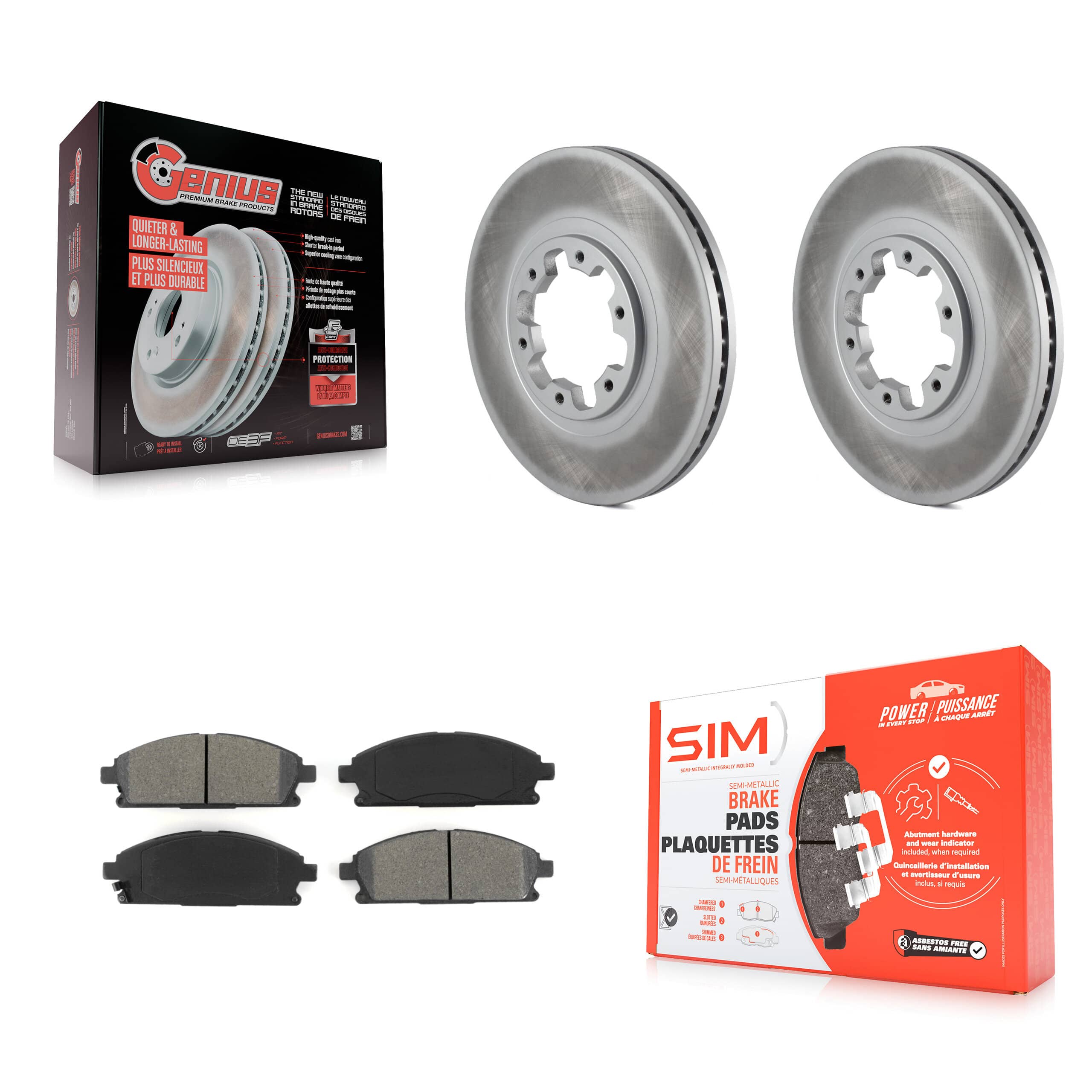 Transit Auto - KGS-100210 - Front Disc Brake Kits
