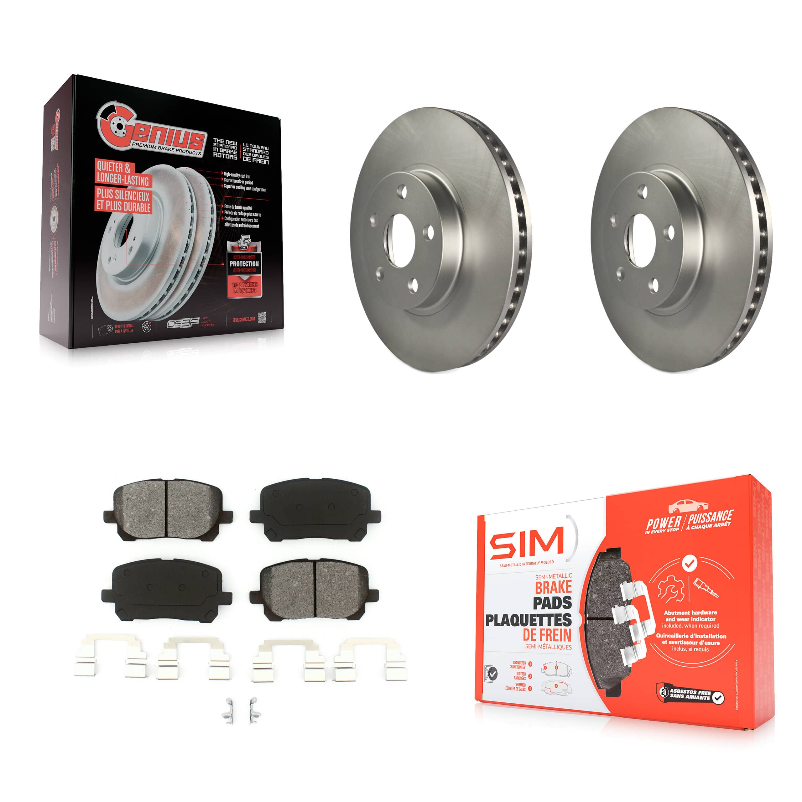 Transit Auto - KGS-100235 - Front Disc Brake Kits