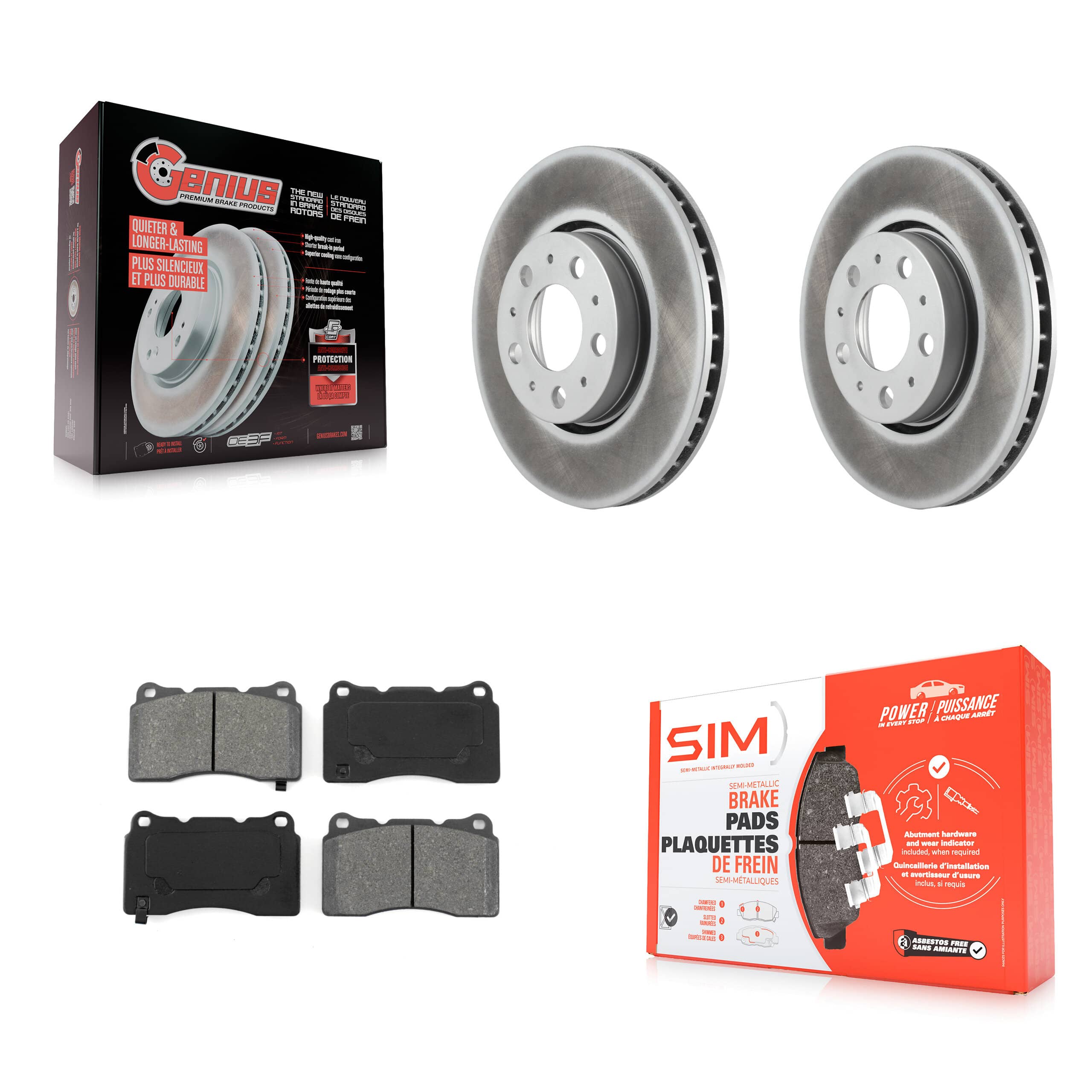 Transit Auto - KGS-100248 - Front Disc Brake Kits