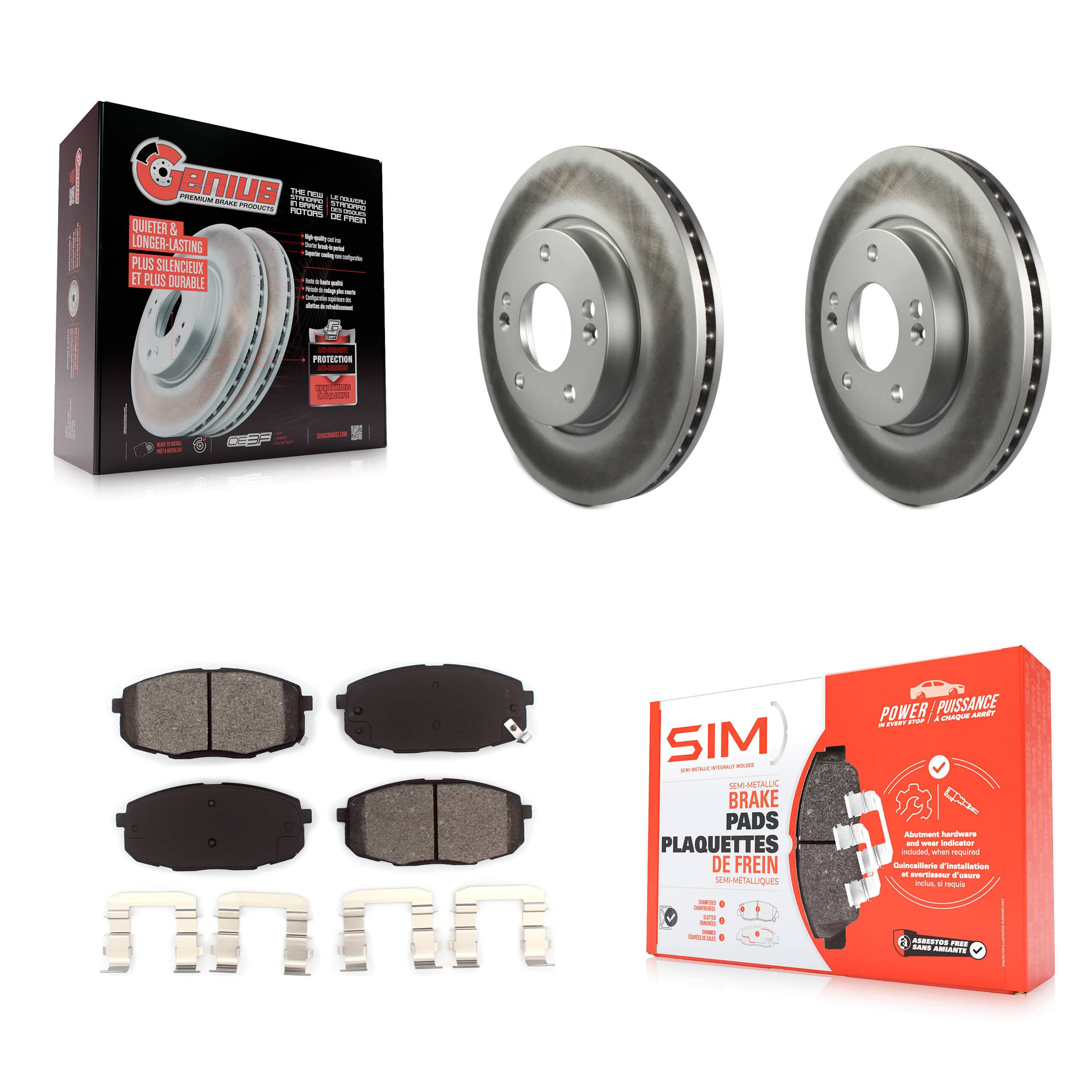 Transit Auto - KGS-100265 - Front Disc Brake Kits