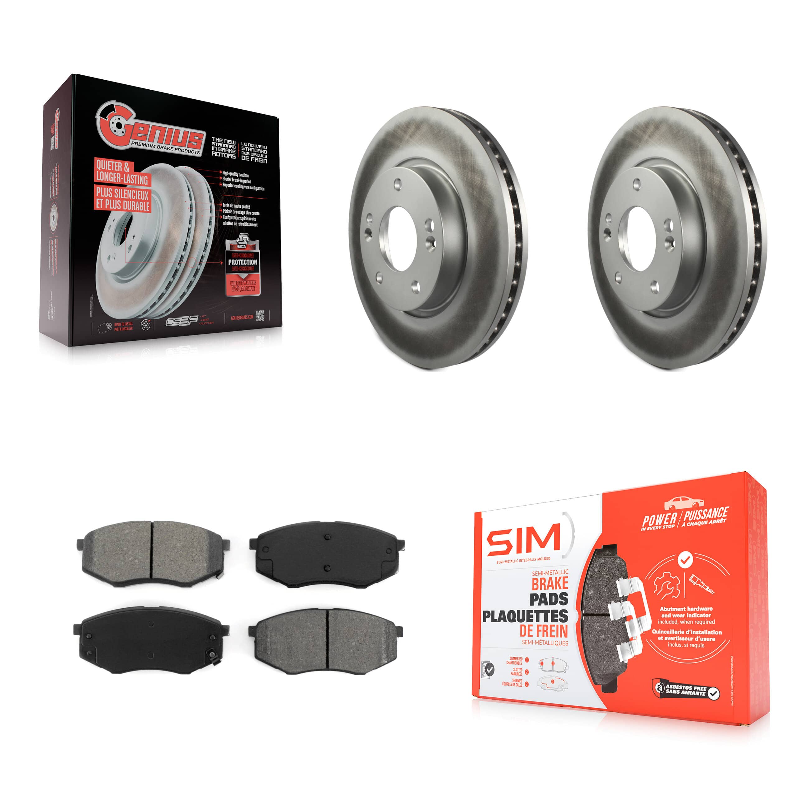 Transit Auto - KGS-100266 - Front Disc Brake Kits