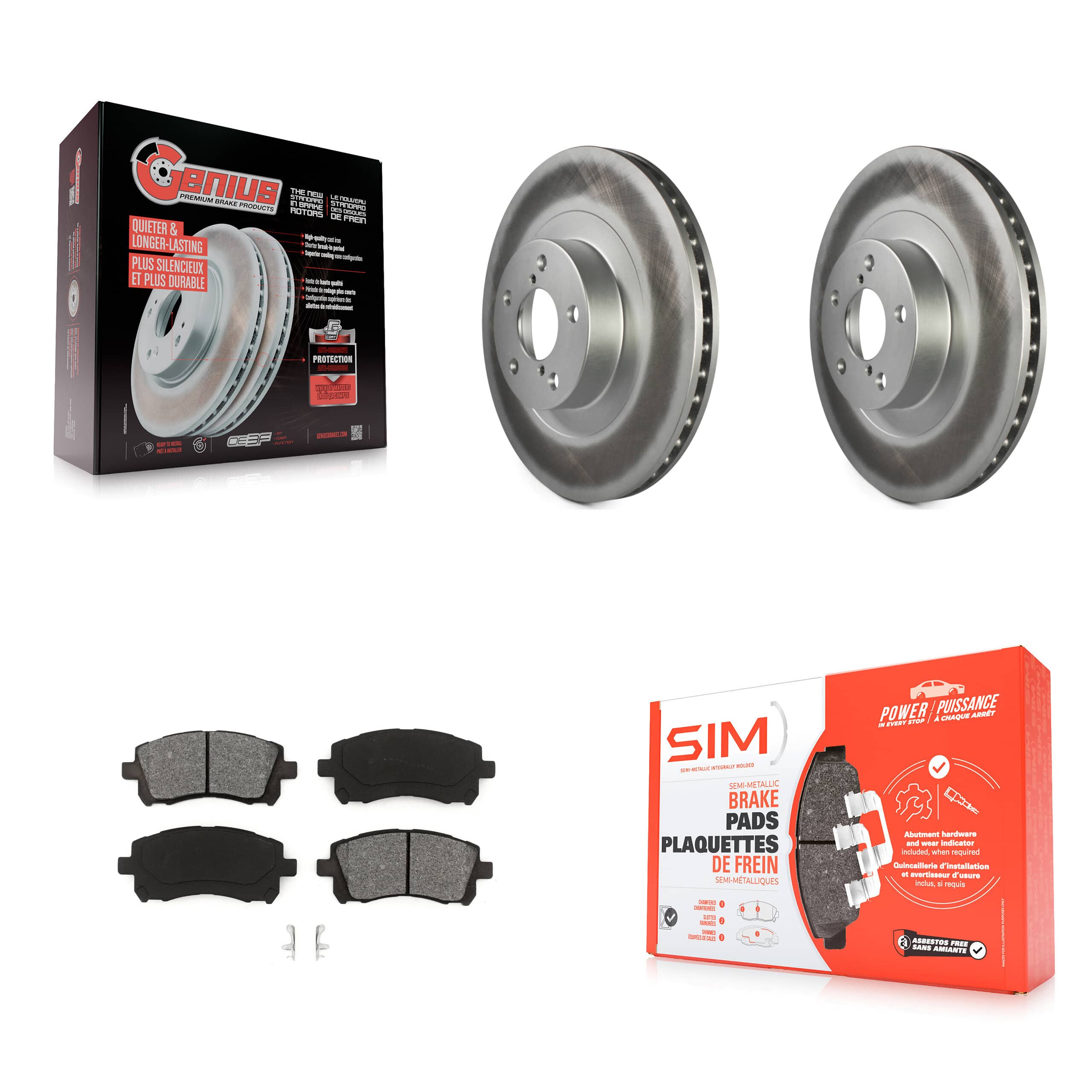 Transit Auto - KGS-100282 - Front Disc Brake Kits
