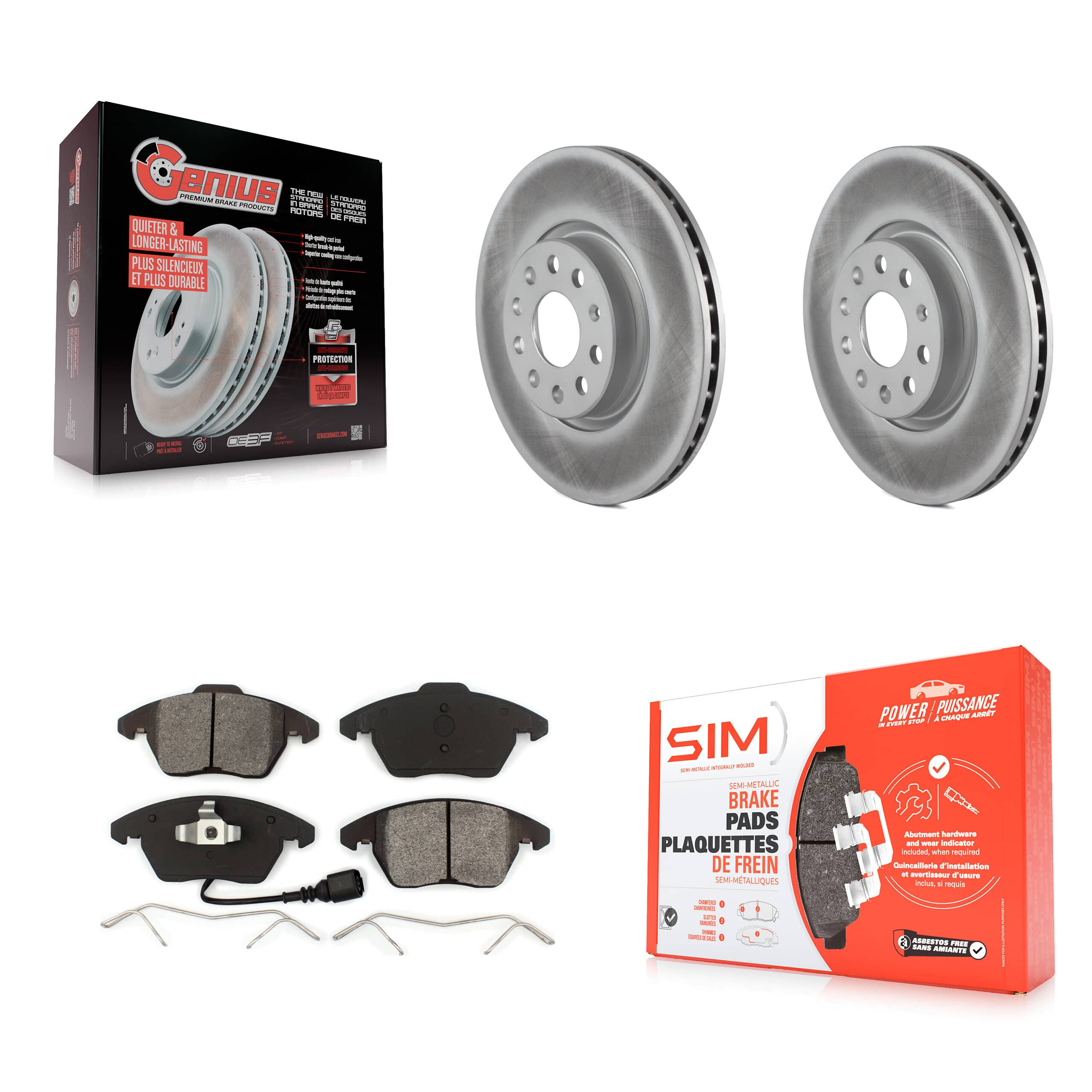 Transit Auto - KGS-100328 - Front Disc Brake Kits