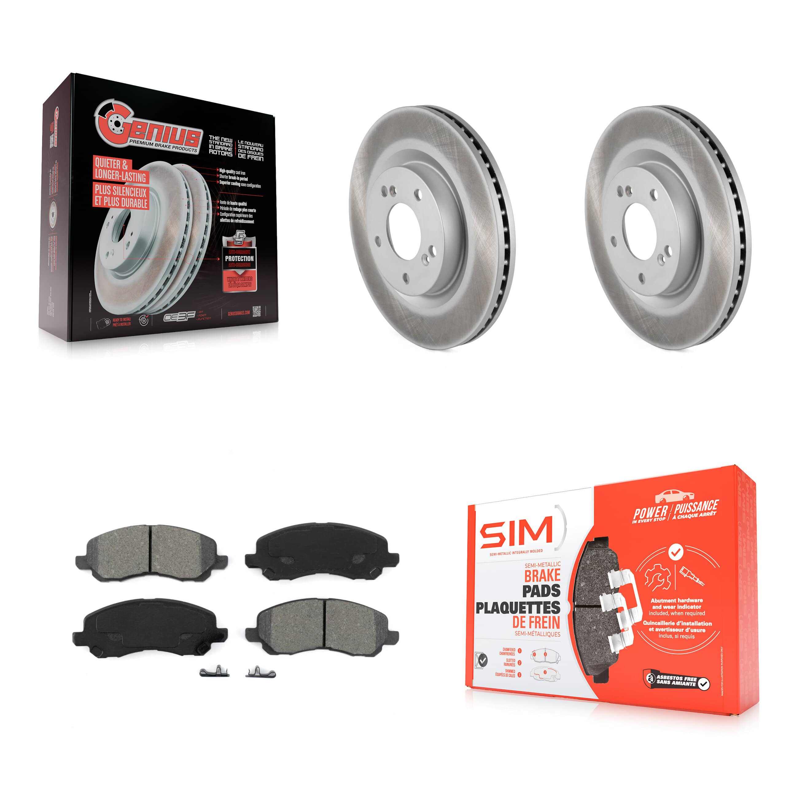 Transit Auto - KGS-100341 - Front Disc Brake Kits
