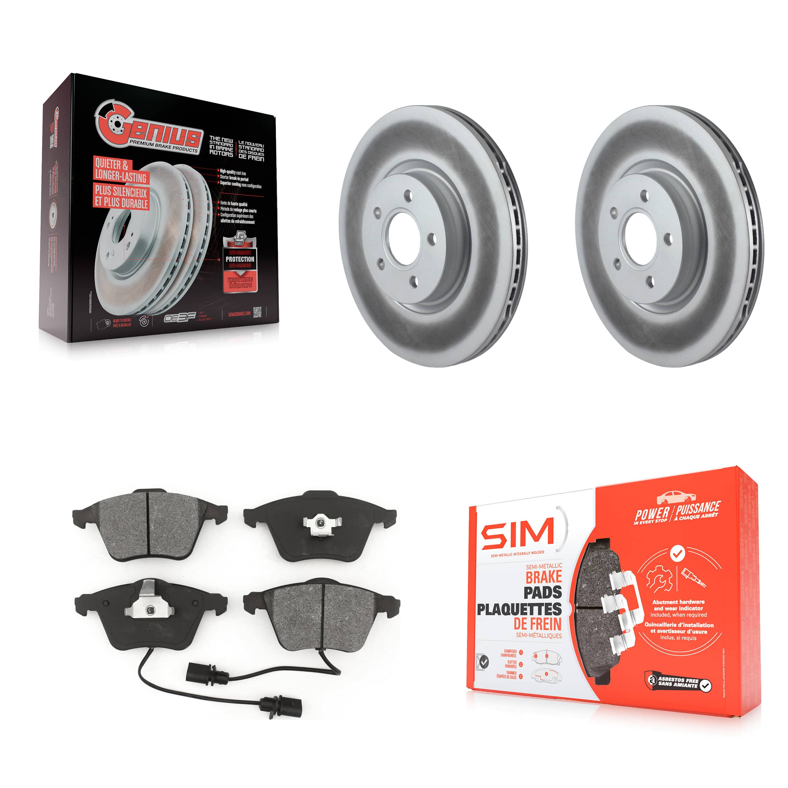 Transit Auto - KGS-100377 - Front Disc Brake Kits