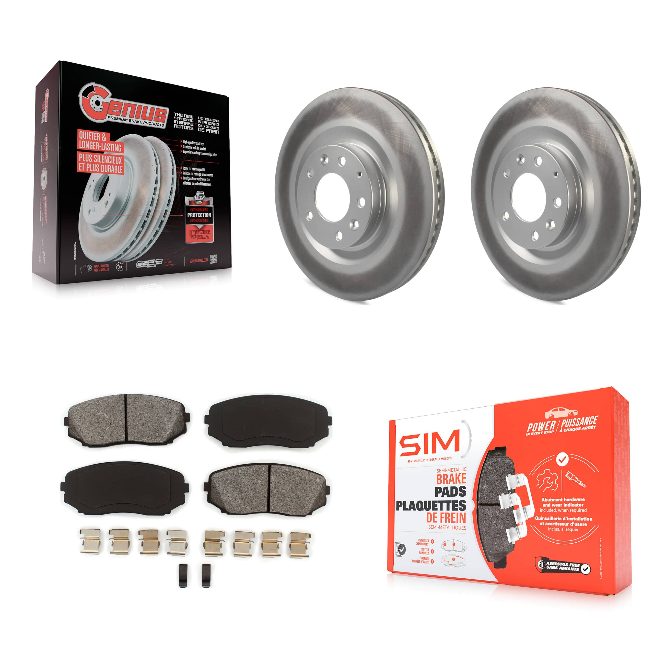 Transit Auto - KGS-100385 - Front Disc Brake Kits