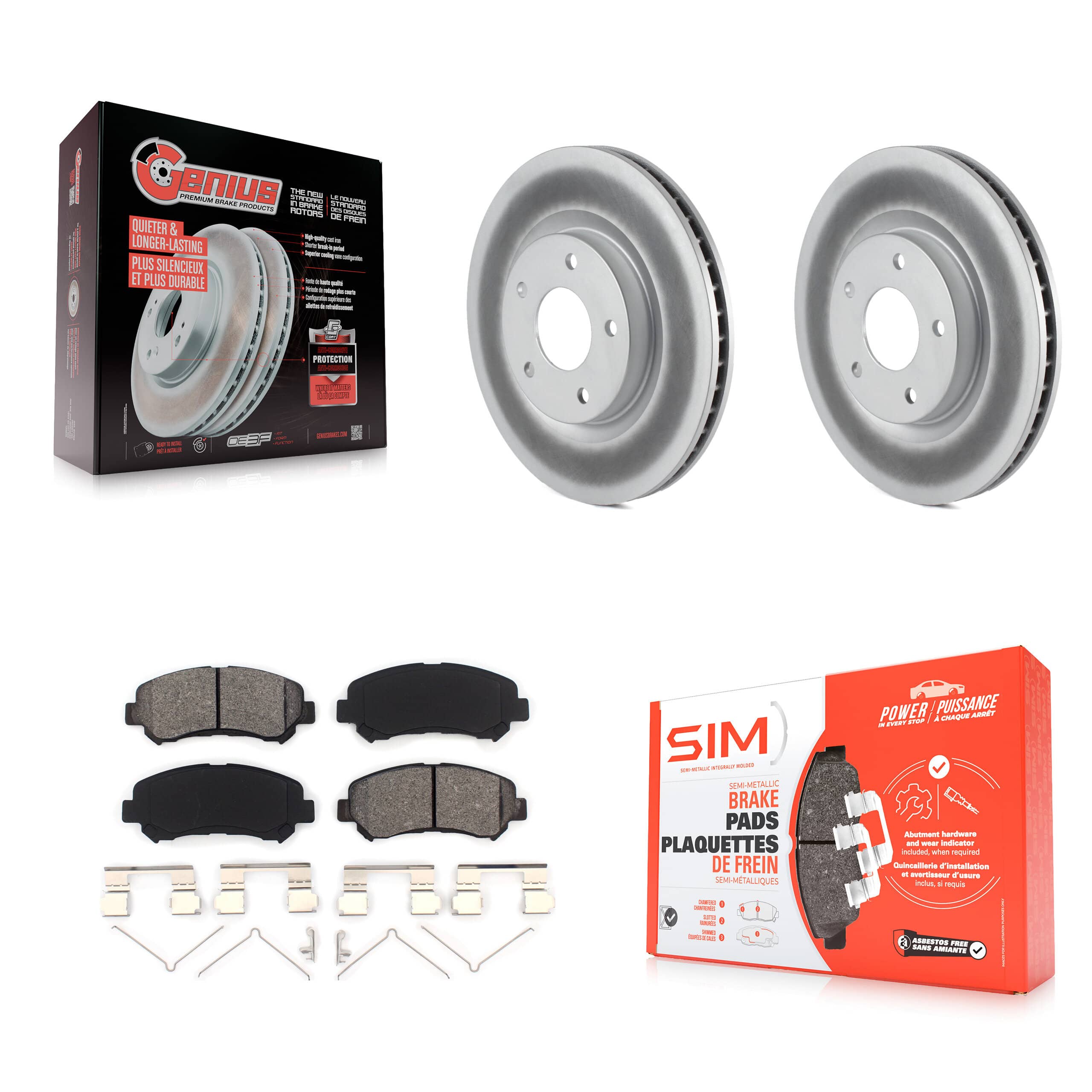 Transit Auto - KGS-100400 - Front Disc Brake Kits
