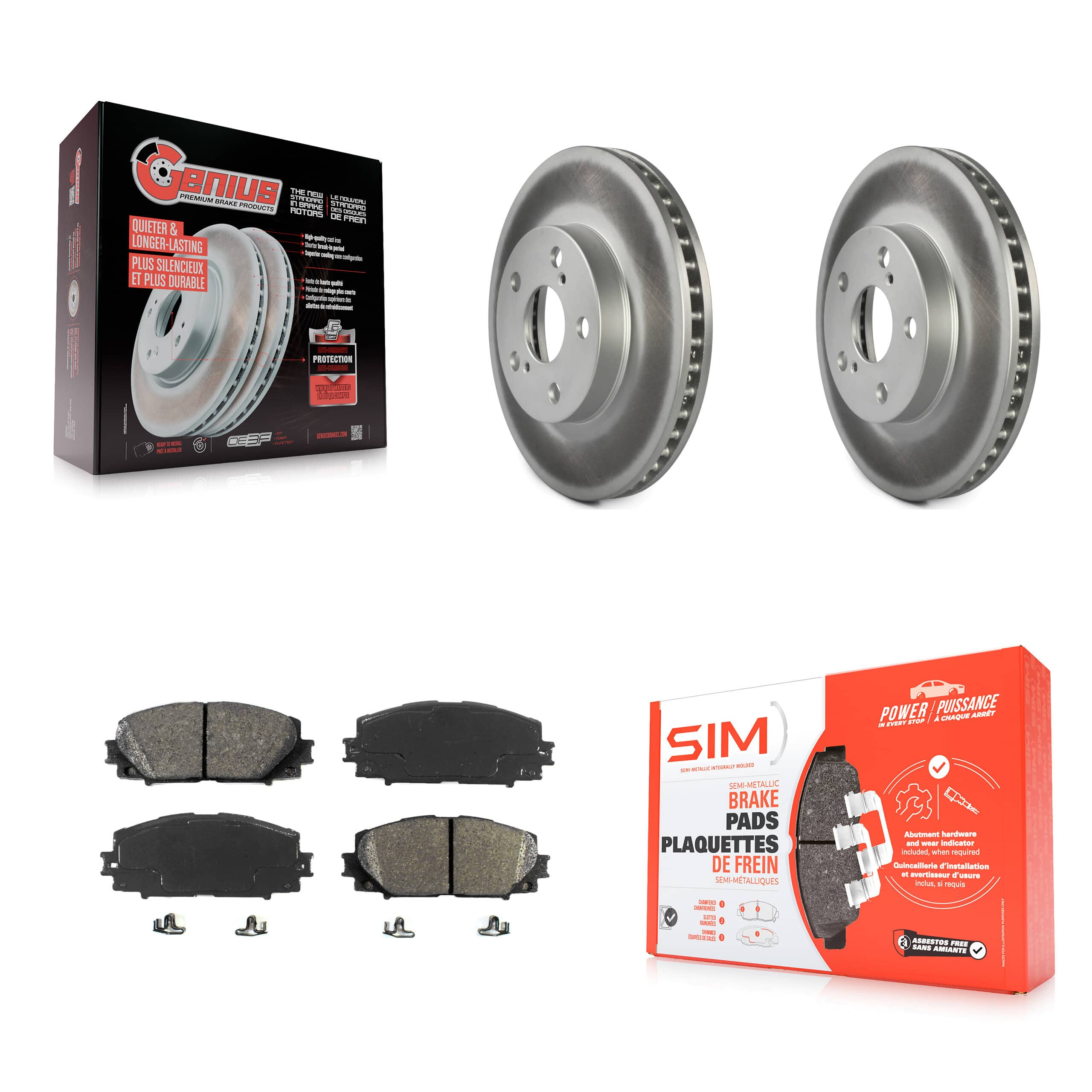 Transit Auto - KGS-100426 - Front Disc Brake Kits