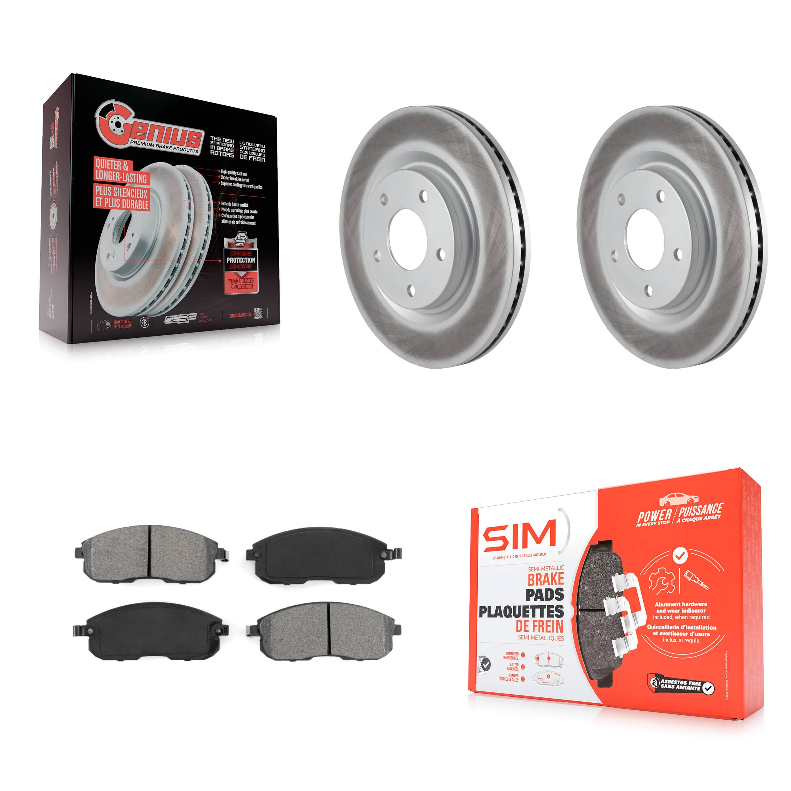 Transit Auto - KGS-100447 - Front Disc Brake Kits