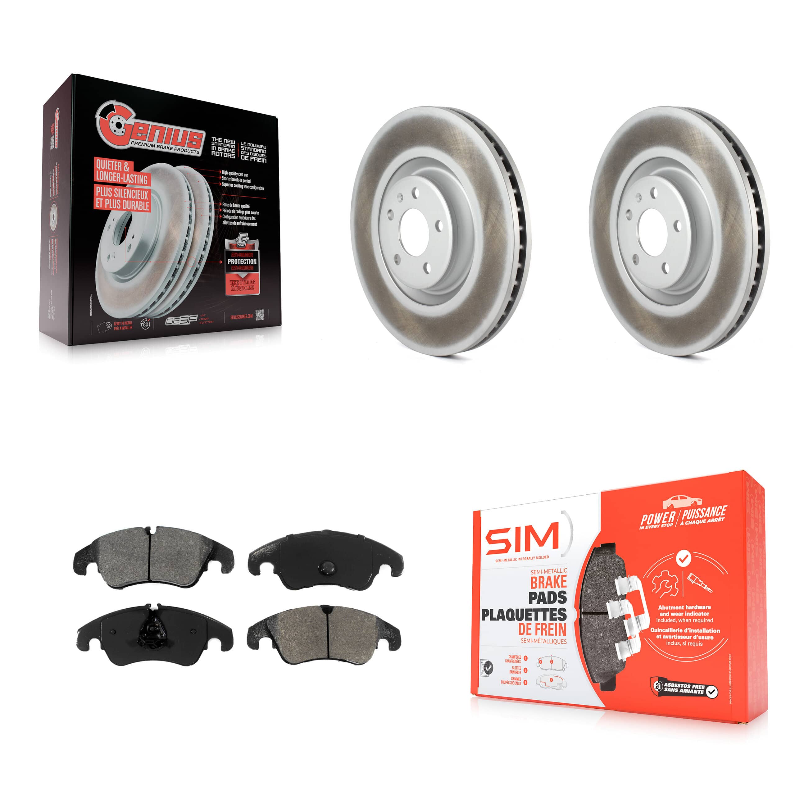 Transit Auto - KGS-100460 - Front Disc Brake Kits