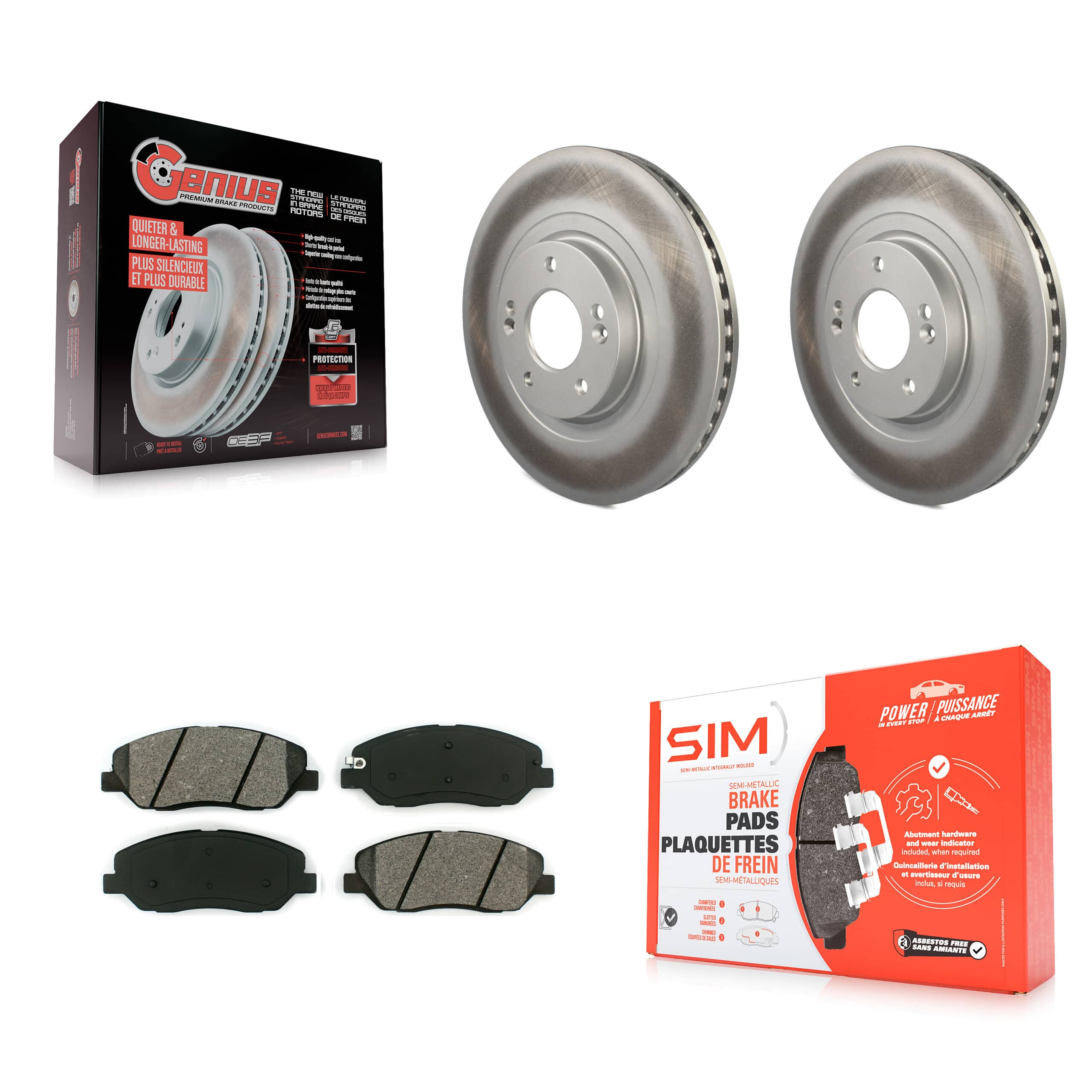 Transit Auto - KGS-100474 - Front Disc Brake Kits
