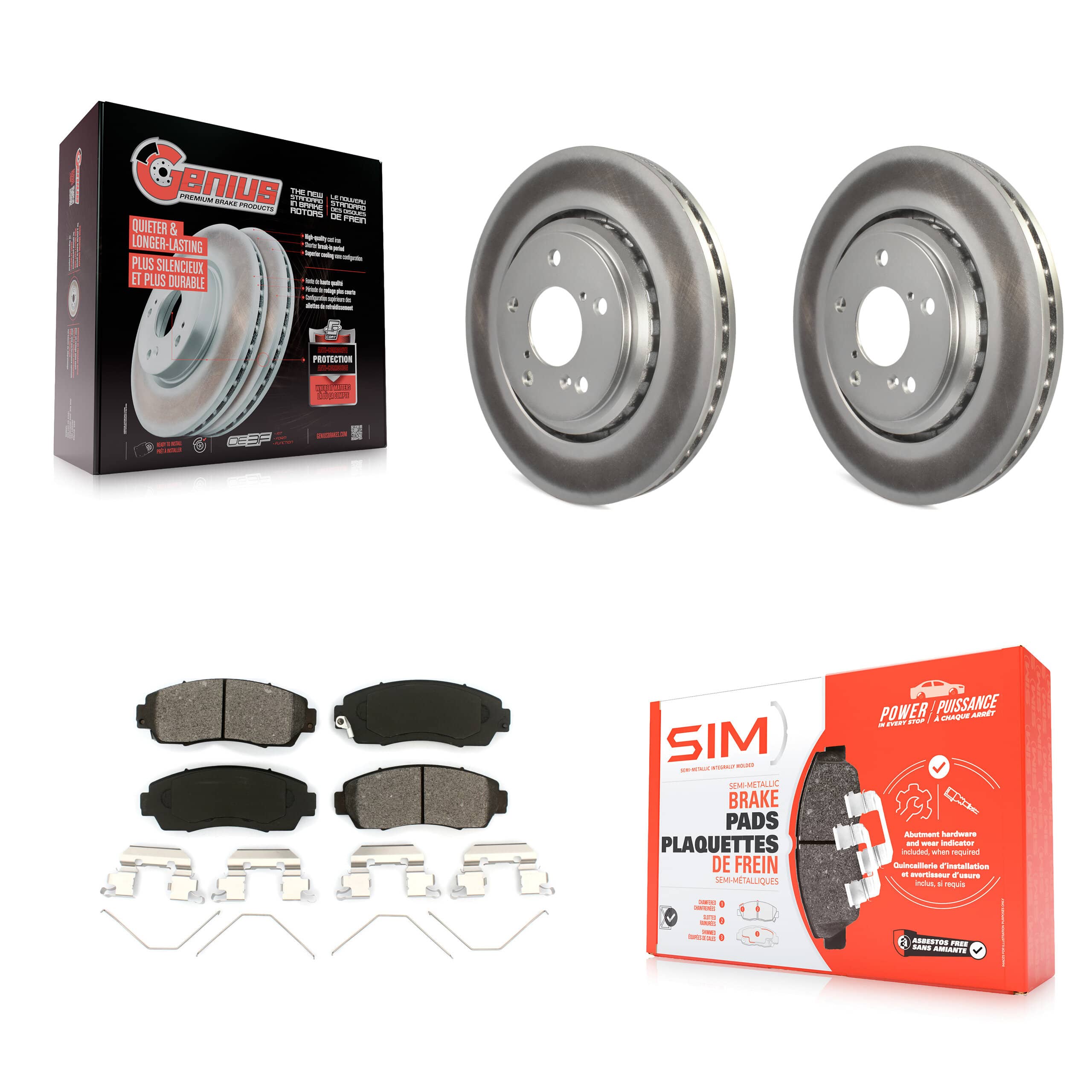 Transit Auto - KGS-100484 - Front Disc Brake Kits