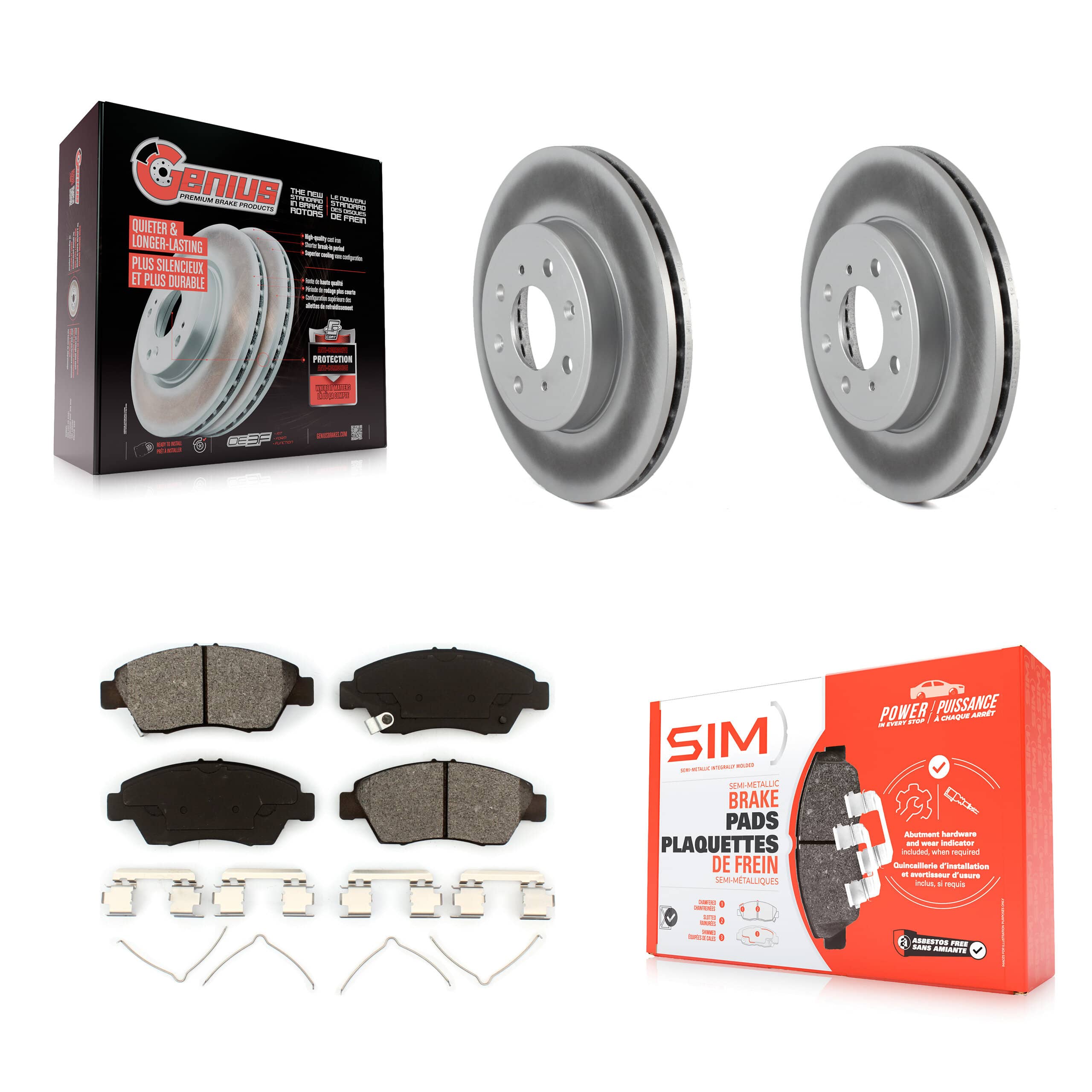 Transit Auto - KGS-100492 - Front Disc Brake Kits