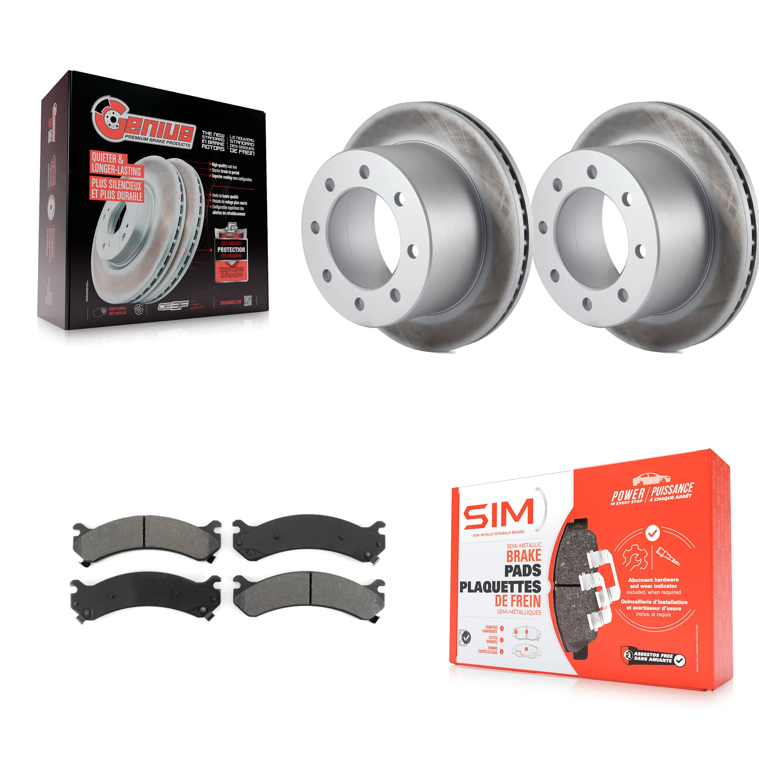 Transit Auto - KGS-101135 - Rear Disc Brake Kits