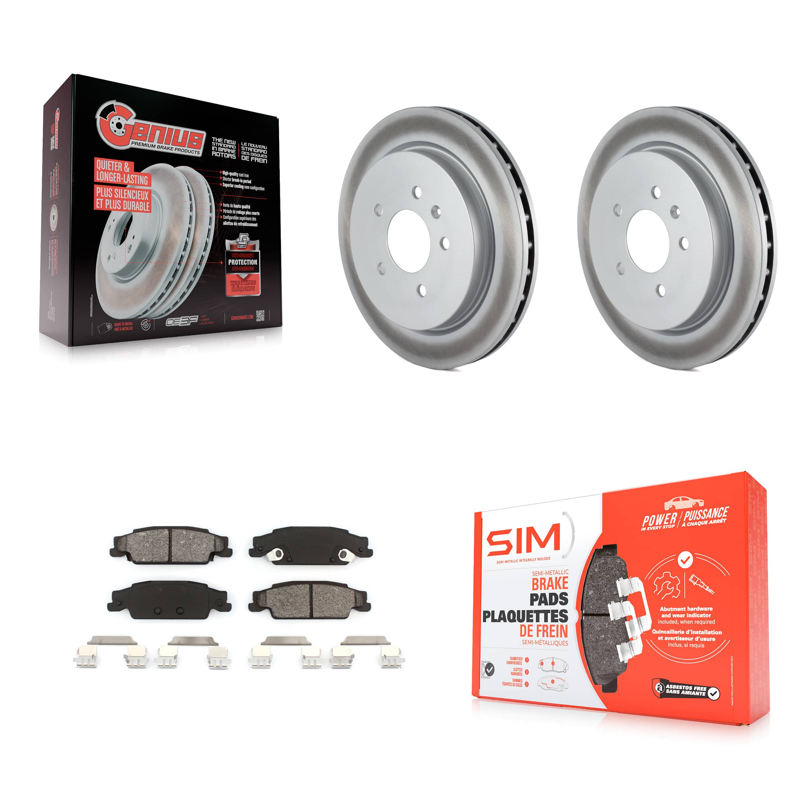 Transit Auto - KGS-101142 - Rear Disc Brake Kits