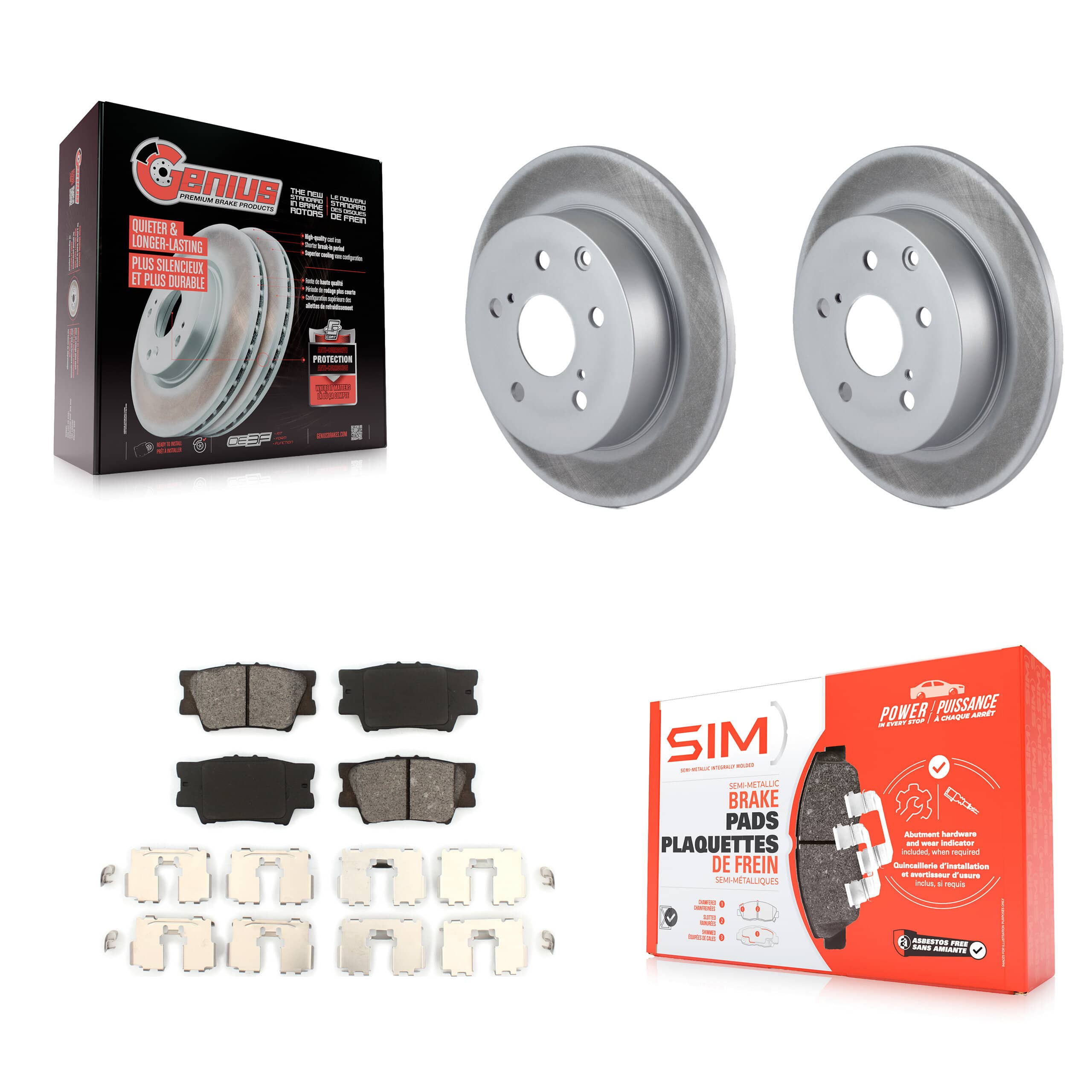 Transit Auto - KGS-101159 - Rear Disc Brake Kits