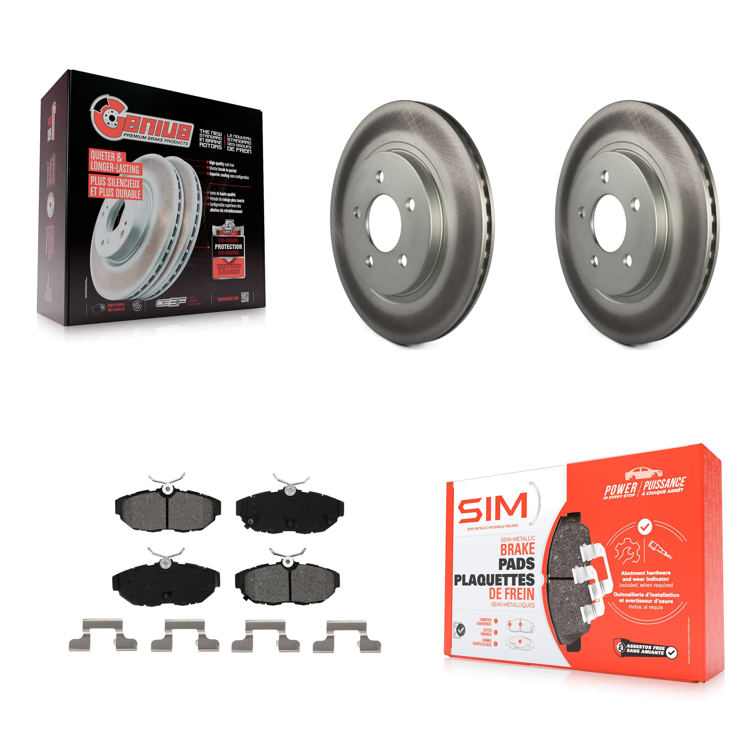 Transit Auto - KGS-101195 - Rear Disc Brake Kits