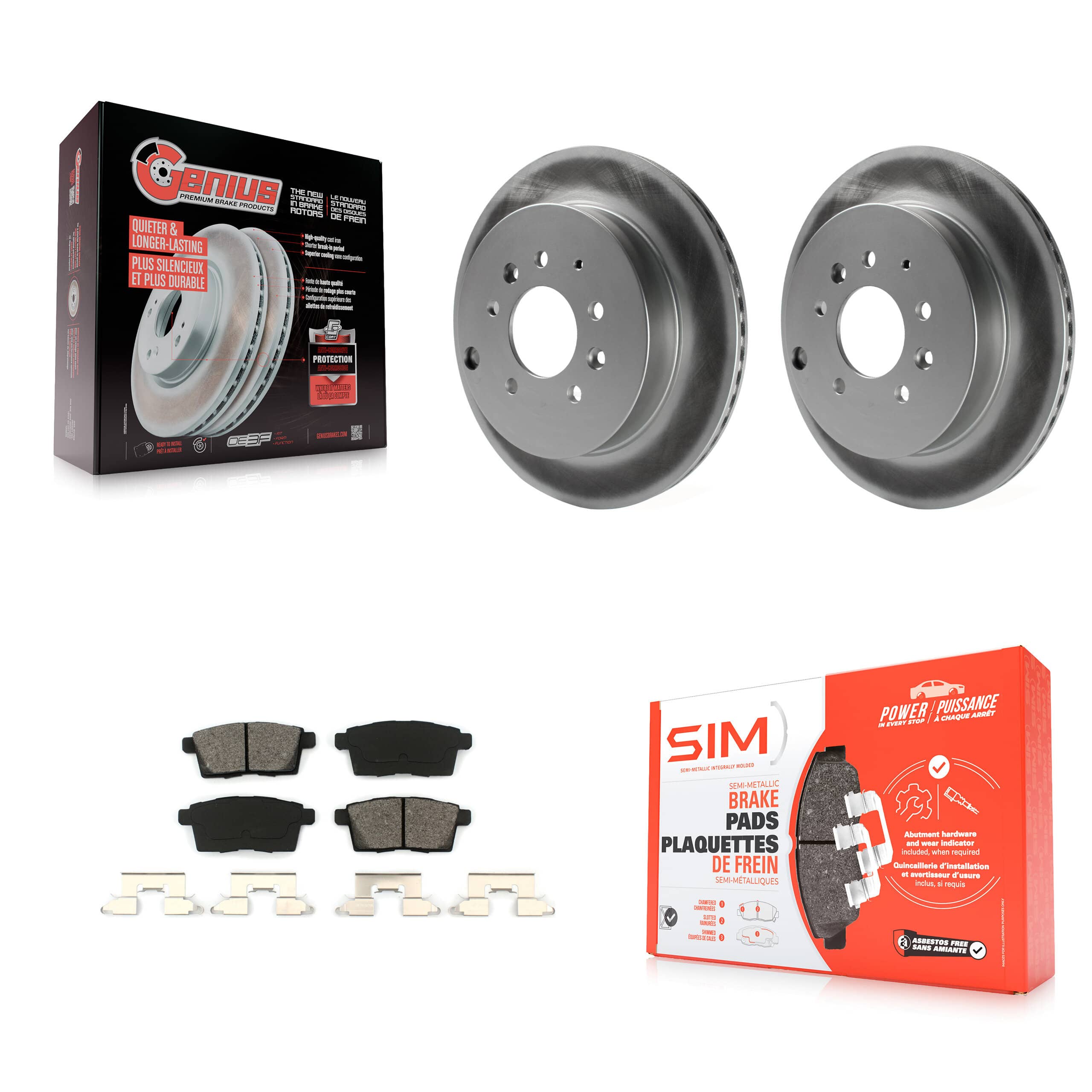Transit Auto - KGS-101398 - Rear Disc Brake Kits