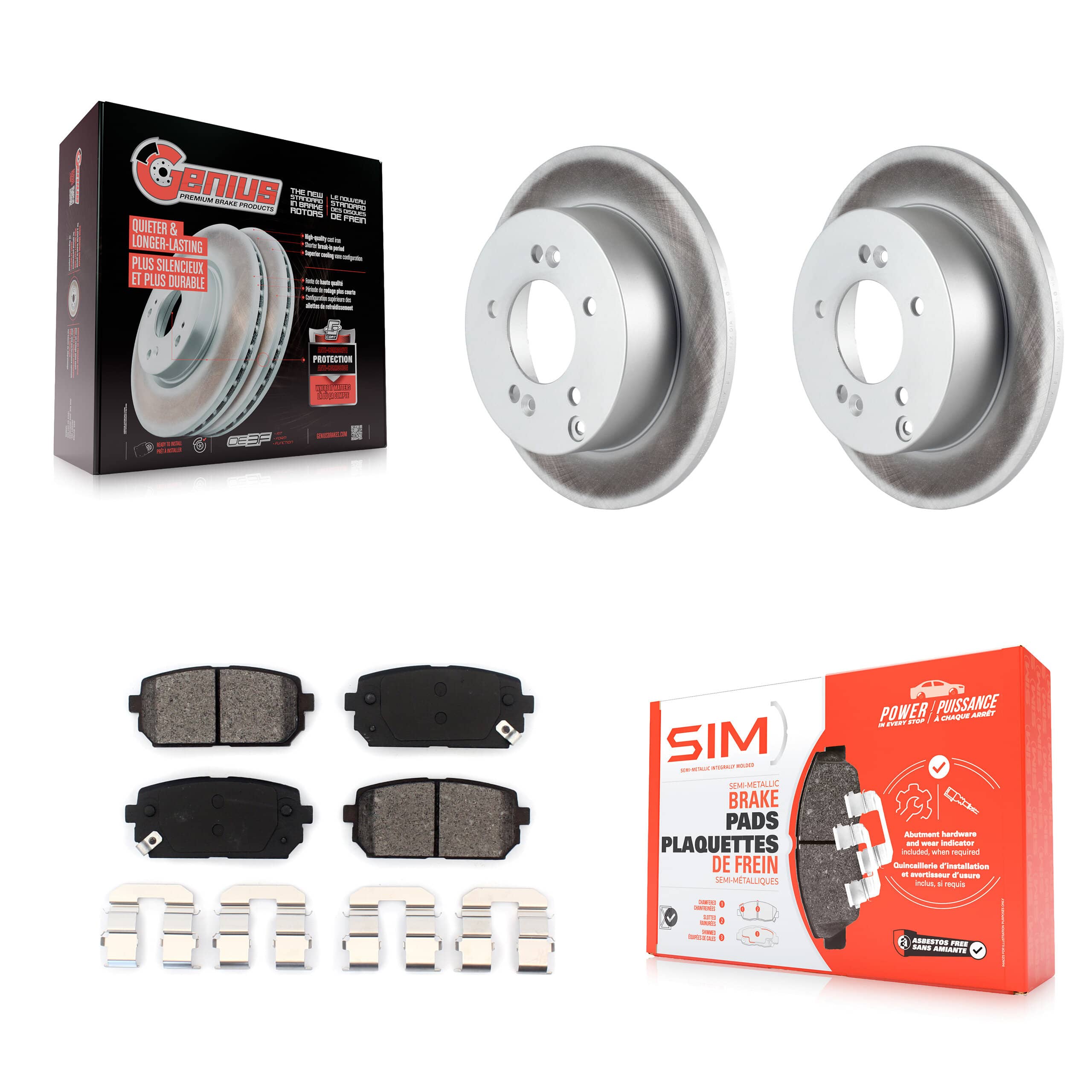 Transit Auto - KGS-101411 - Rear Disc Brake Kits