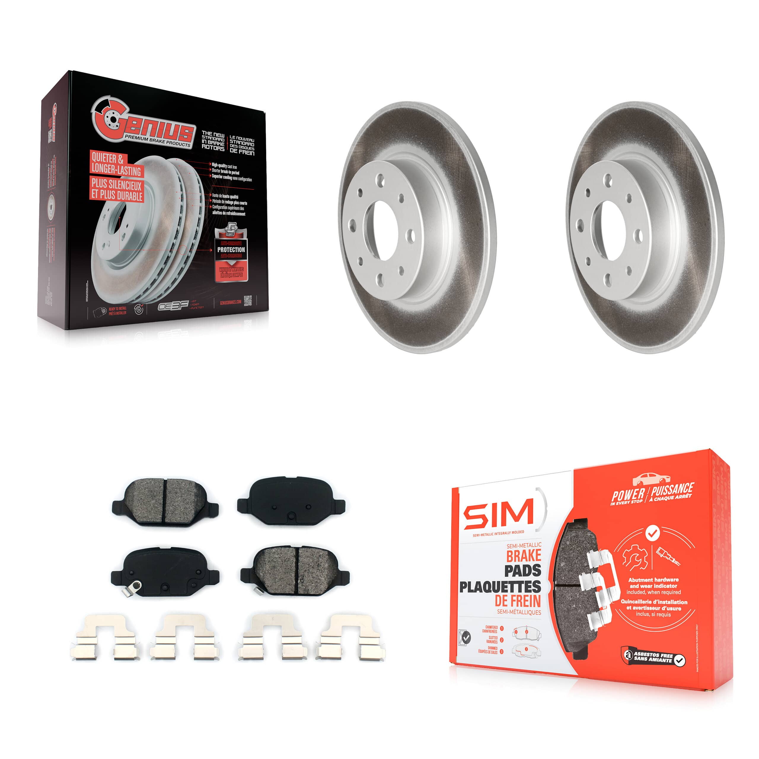 Transit Auto - KGS-101485 - Rear Disc Brake Kits