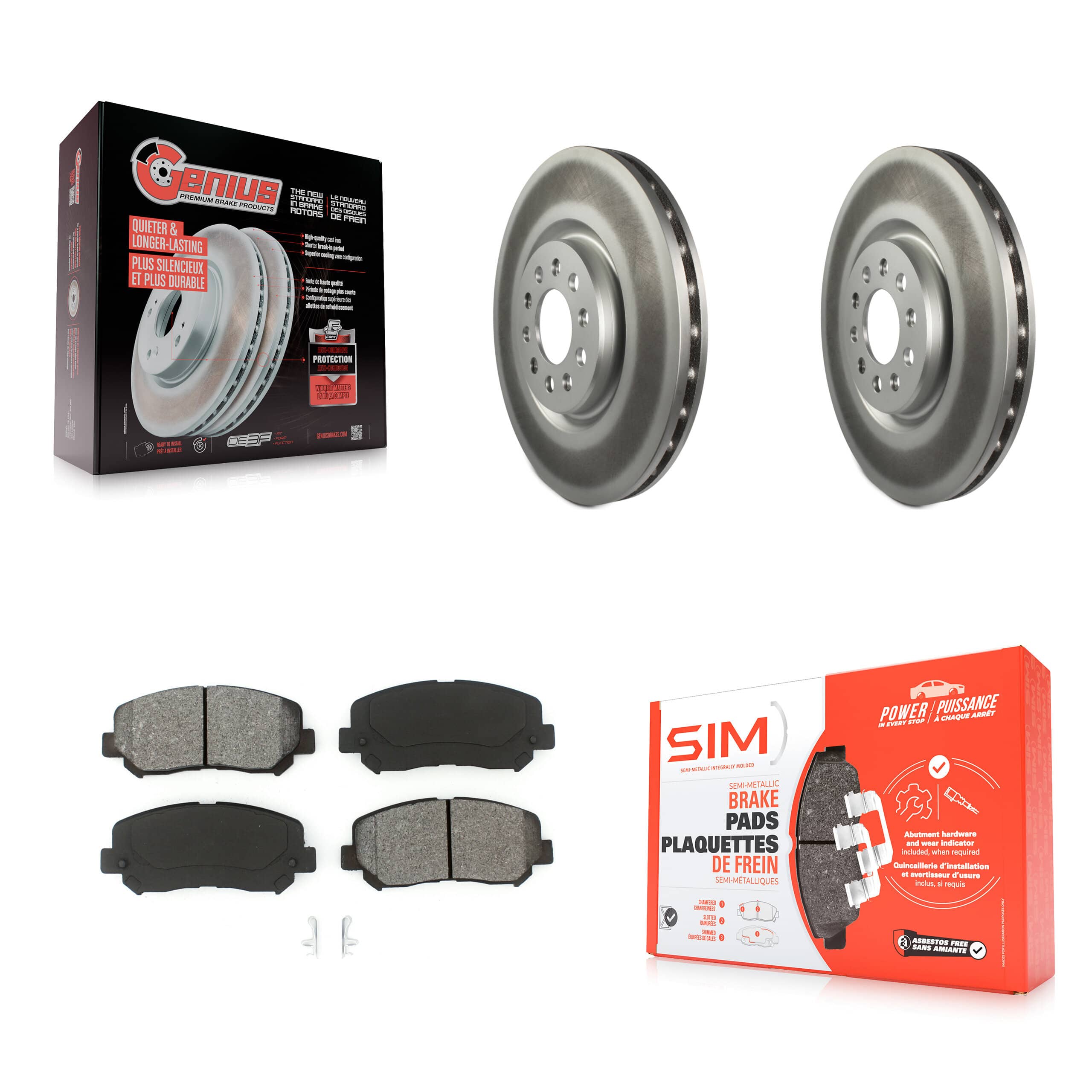 Transit Auto - KGS-101765 - Front Disc Brake Kits