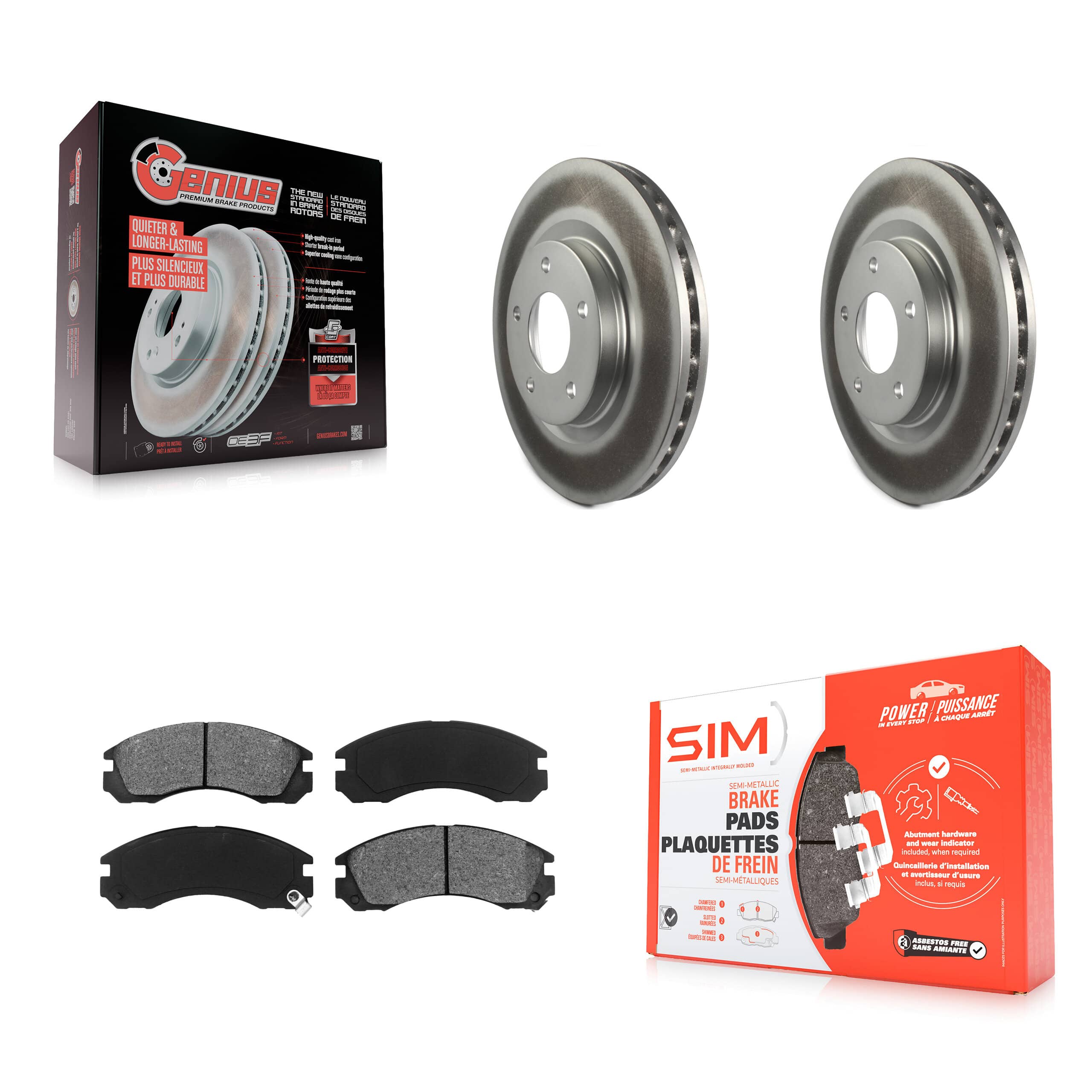 Transit Auto - KGS-101776 - Front Disc Brake Kits