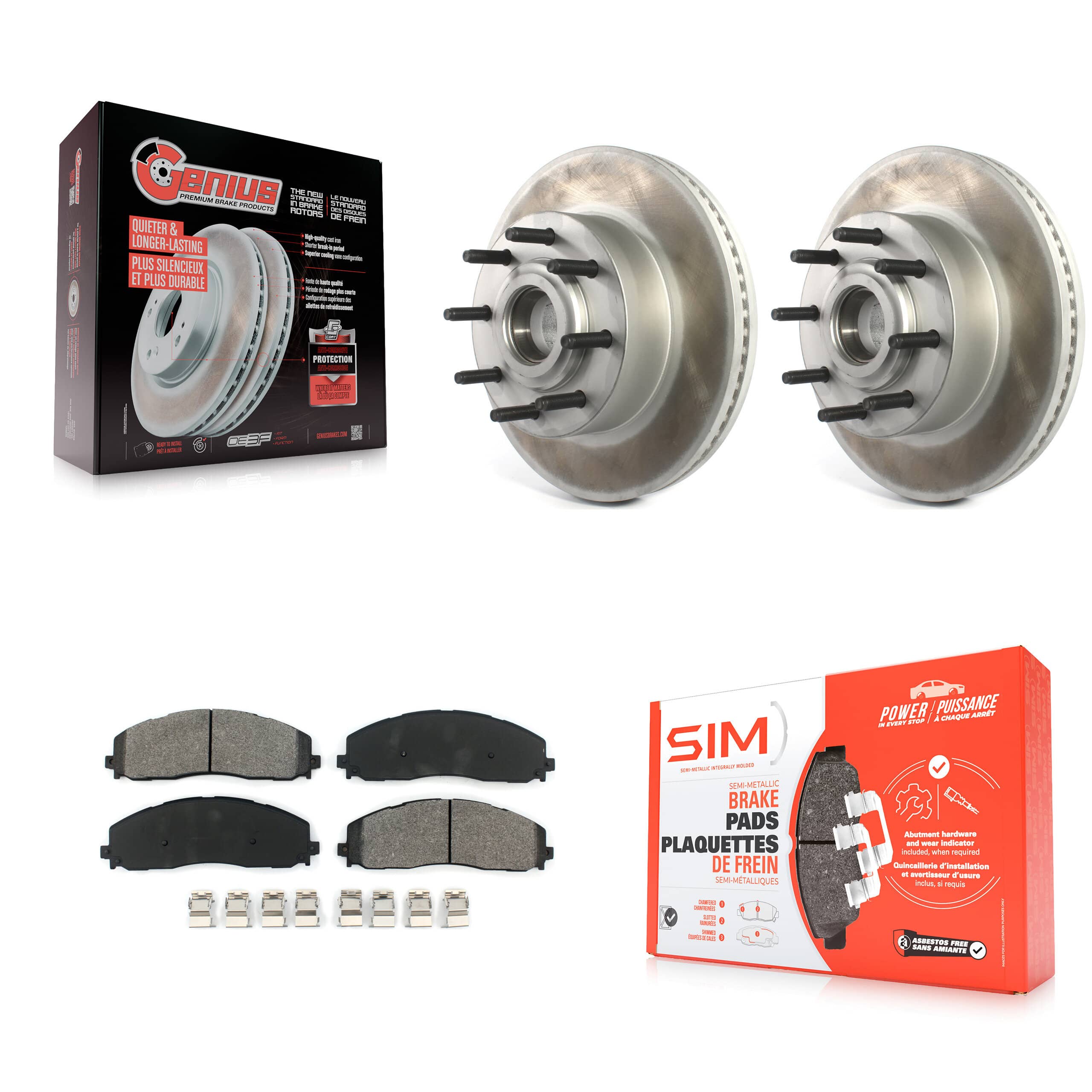 Transit Auto - KGS-101879 - Front Disc Brake Kits
