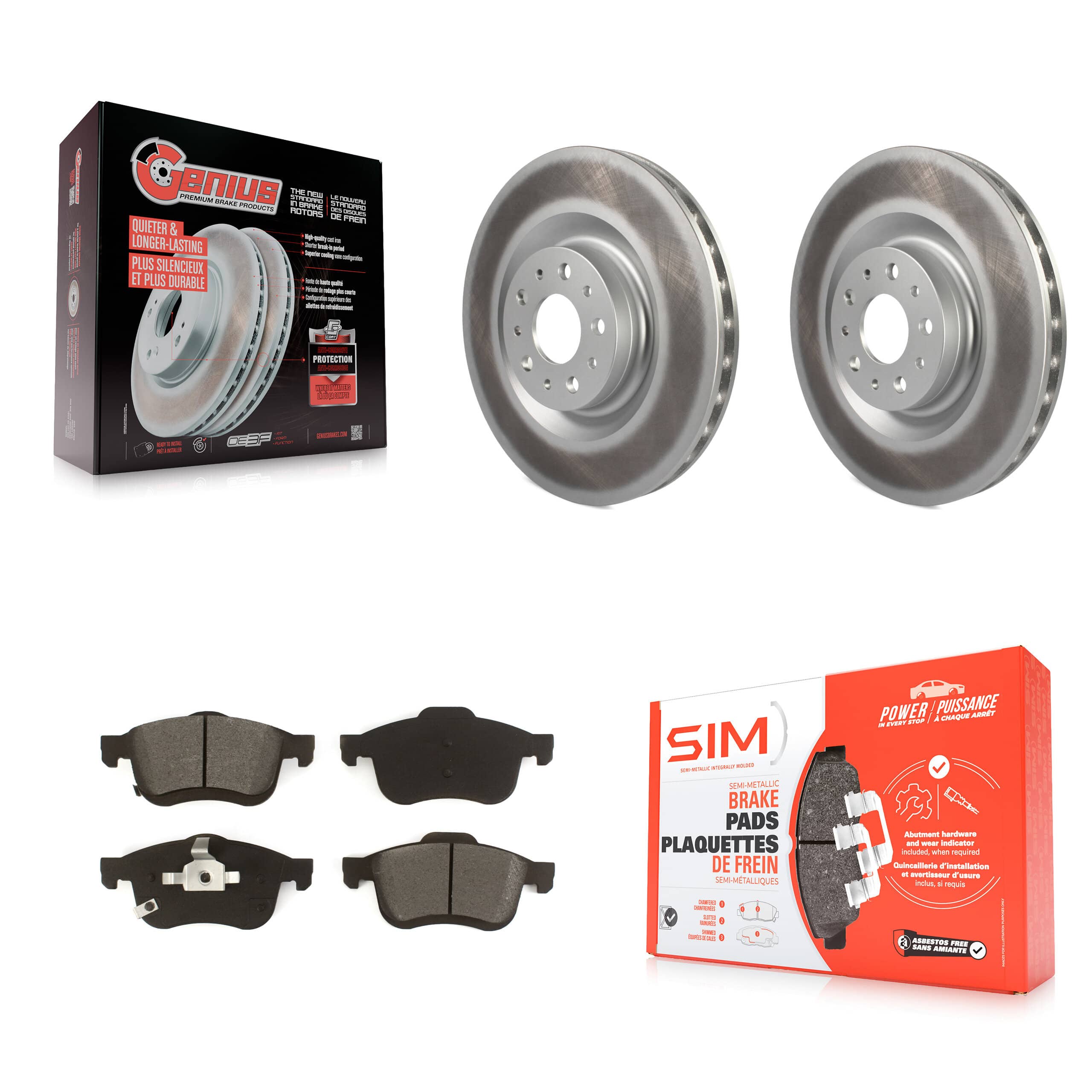 Transit Auto - KGS-101911 - Front Disc Brake Kits