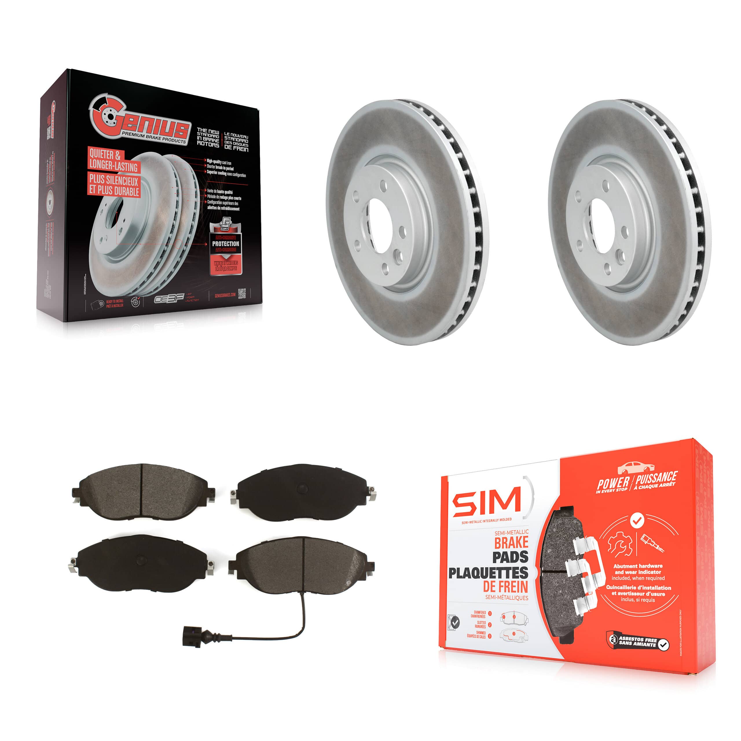 Transit Auto - KGS-101927 - Front Disc Brake Kits