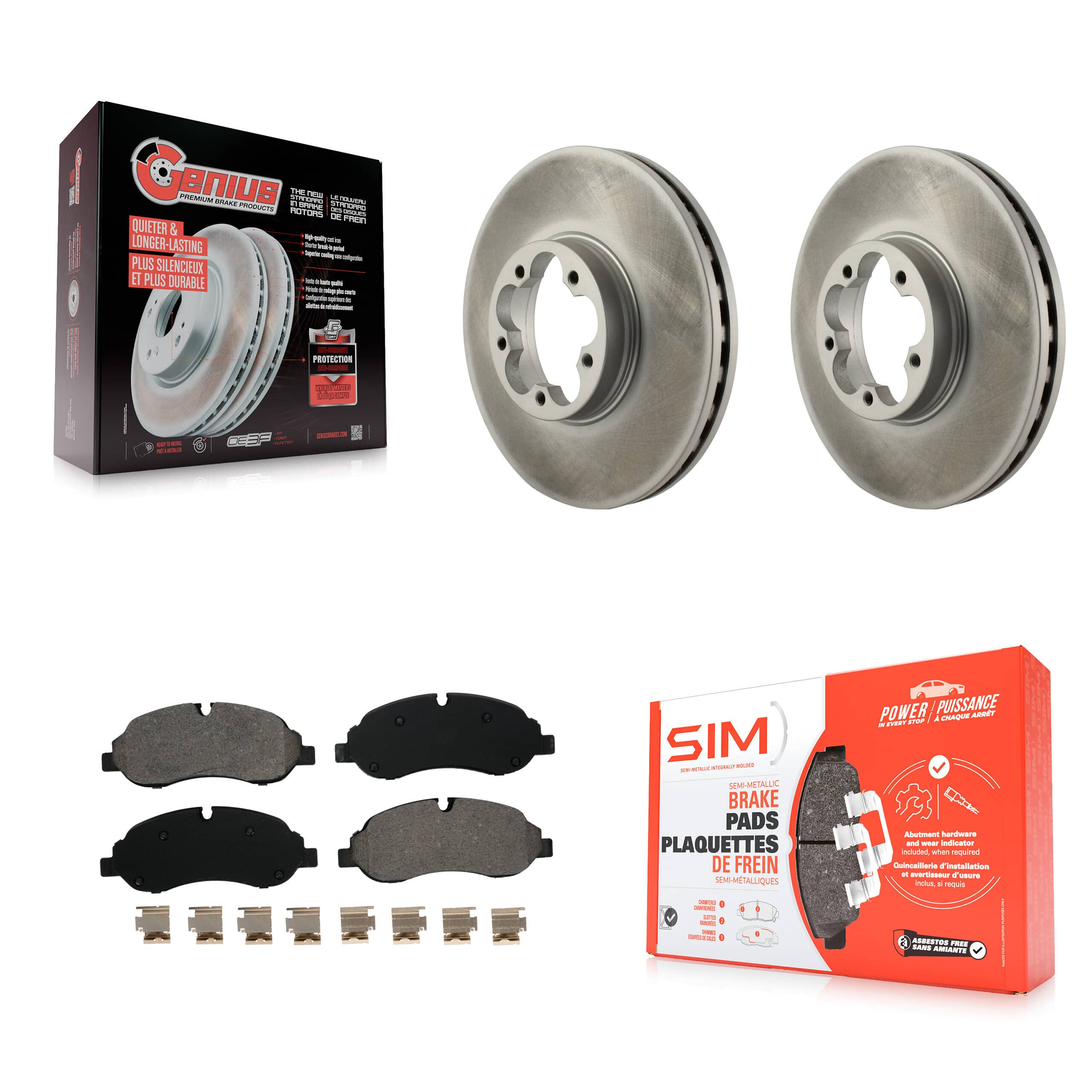 Transit Auto - KGS-102248 - Front Disc Brake Kits