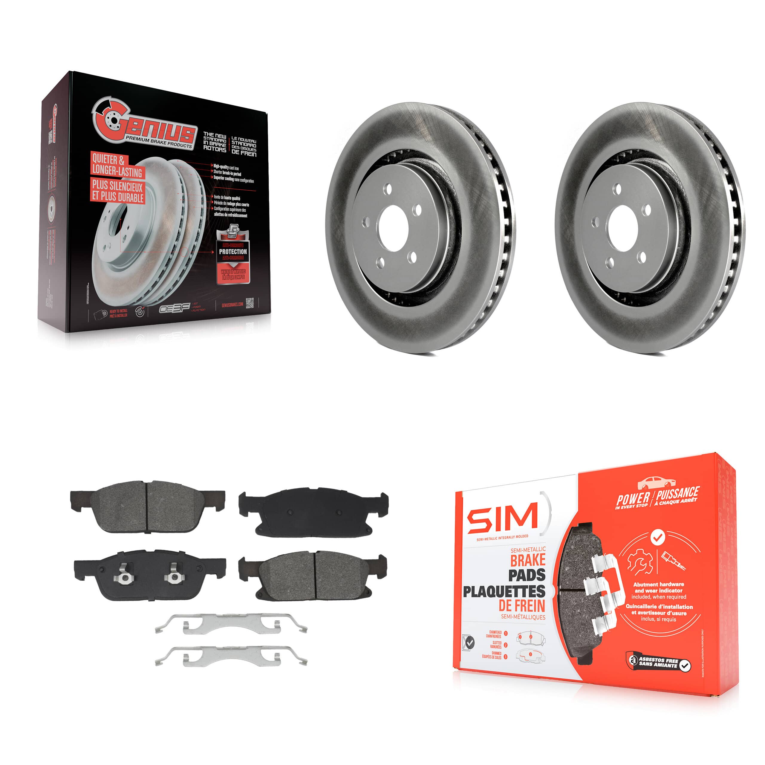 Transit Auto - KGS-102630 - Front Disc Brake Kits