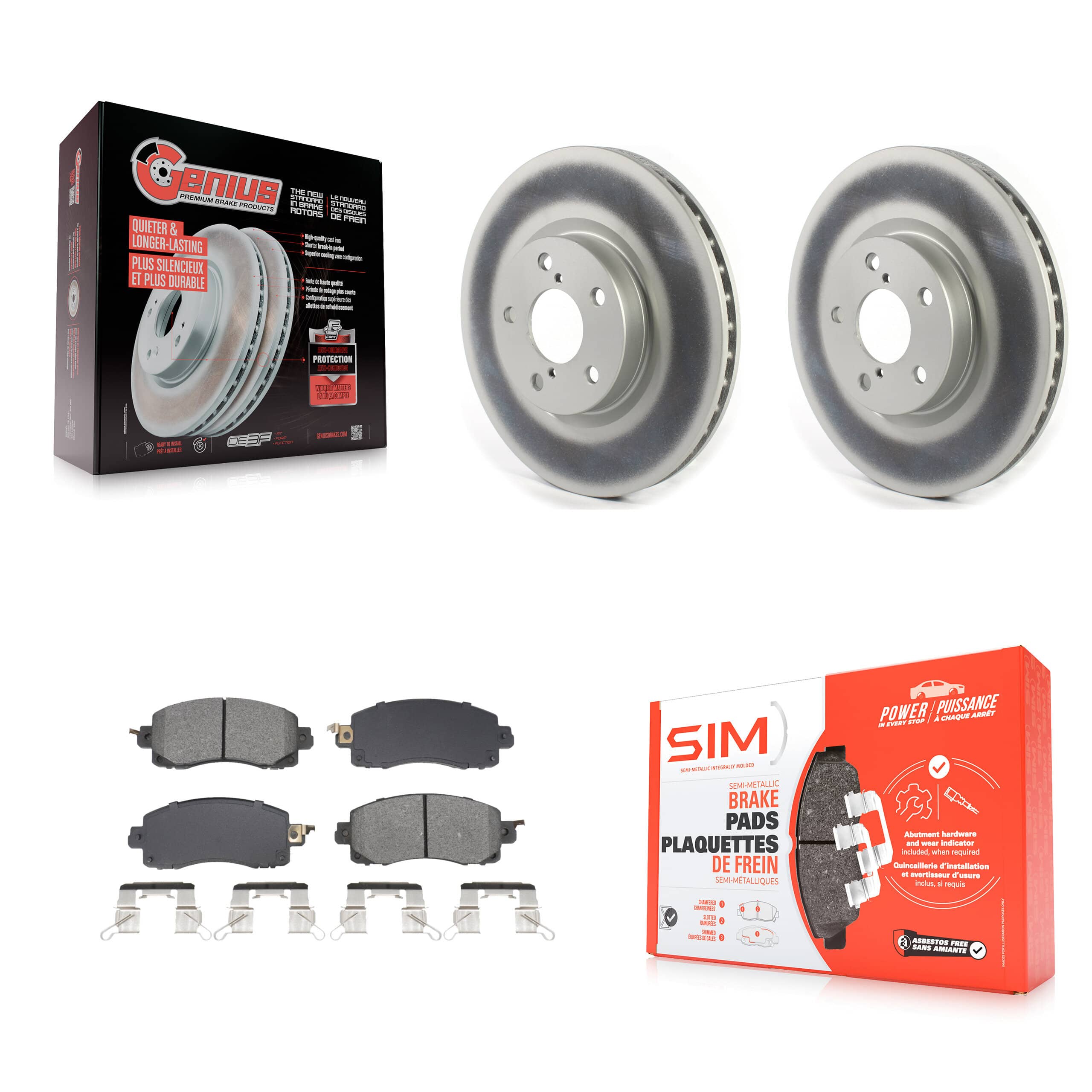 Transit Auto - KGS-102652 - Front Disc Brake Kits