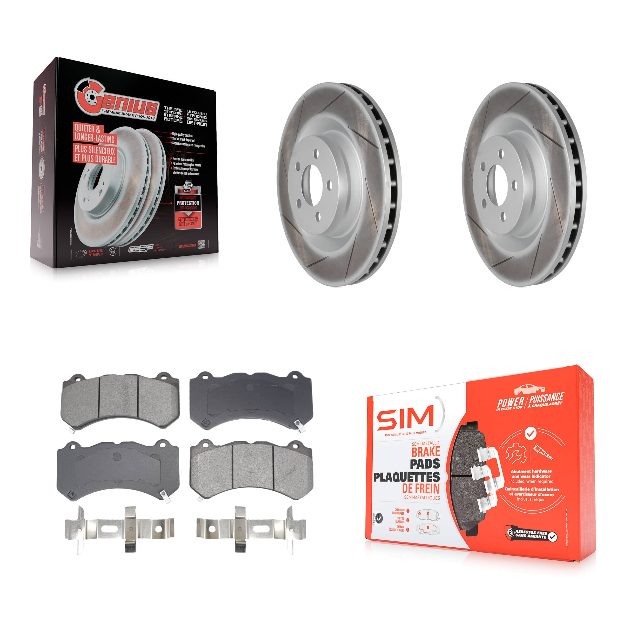 Transit Auto - KGS-102666 - Front Disc Brake Kits