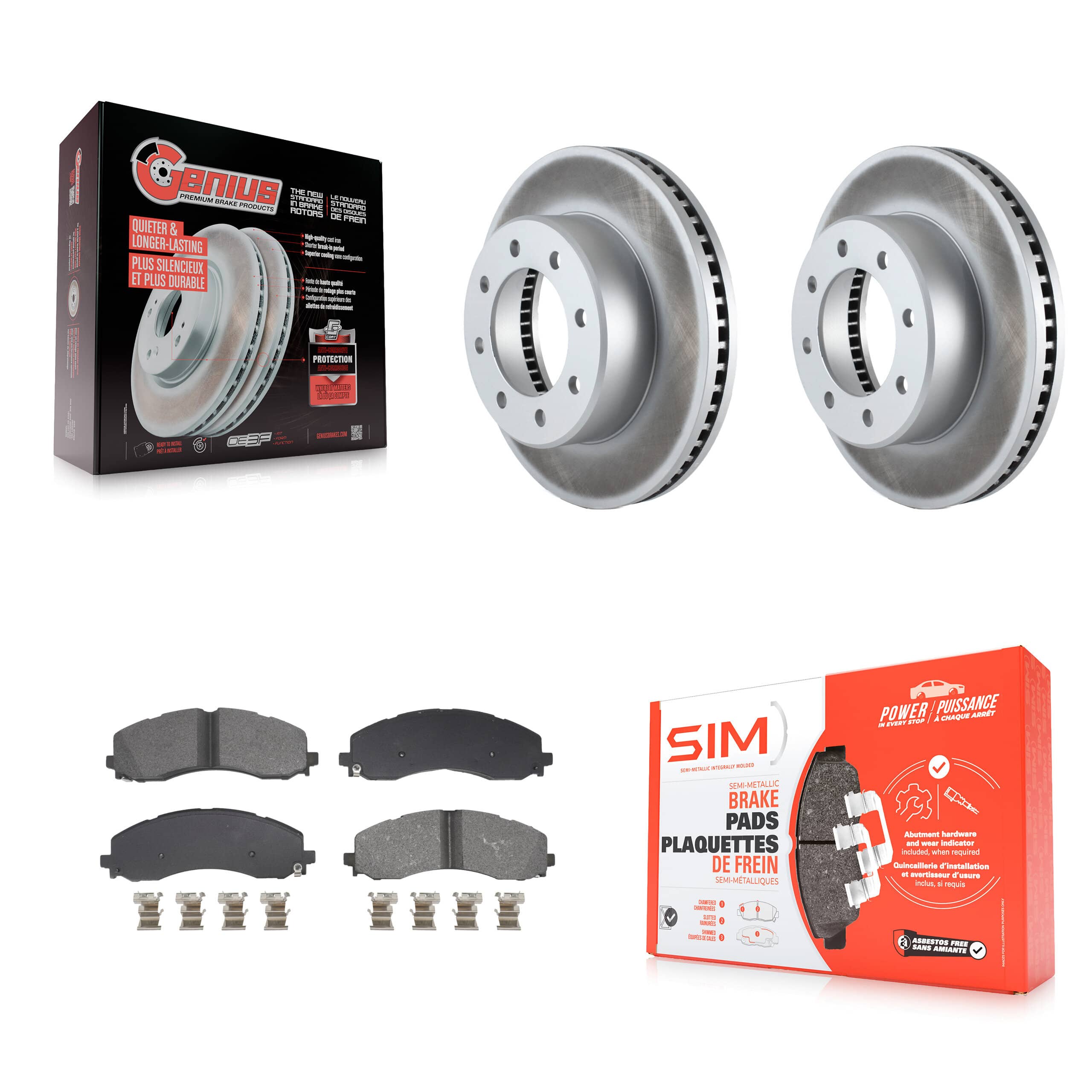 Transit Auto - KGS-102673 - Front Disc Brake Kits