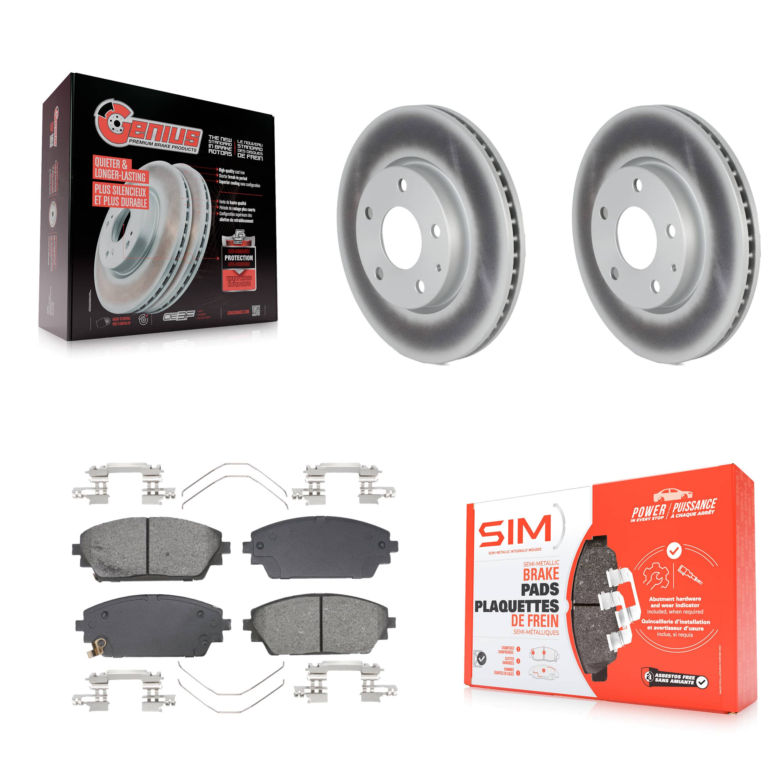 Transit Auto - KGS-102674 - Front Disc Brake Kits