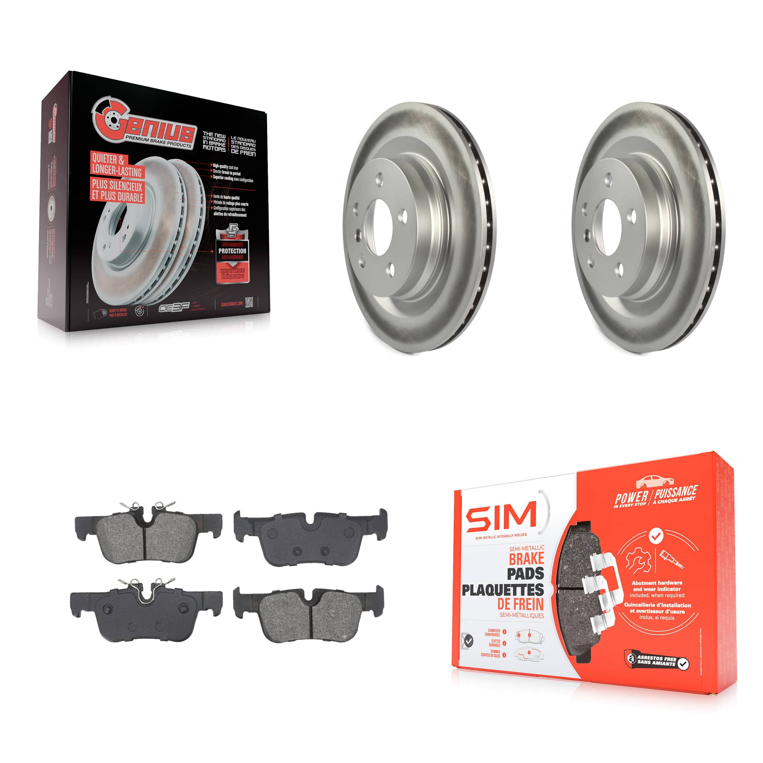 Transit Auto - KGS-102695 - Rear Disc Brake Kits