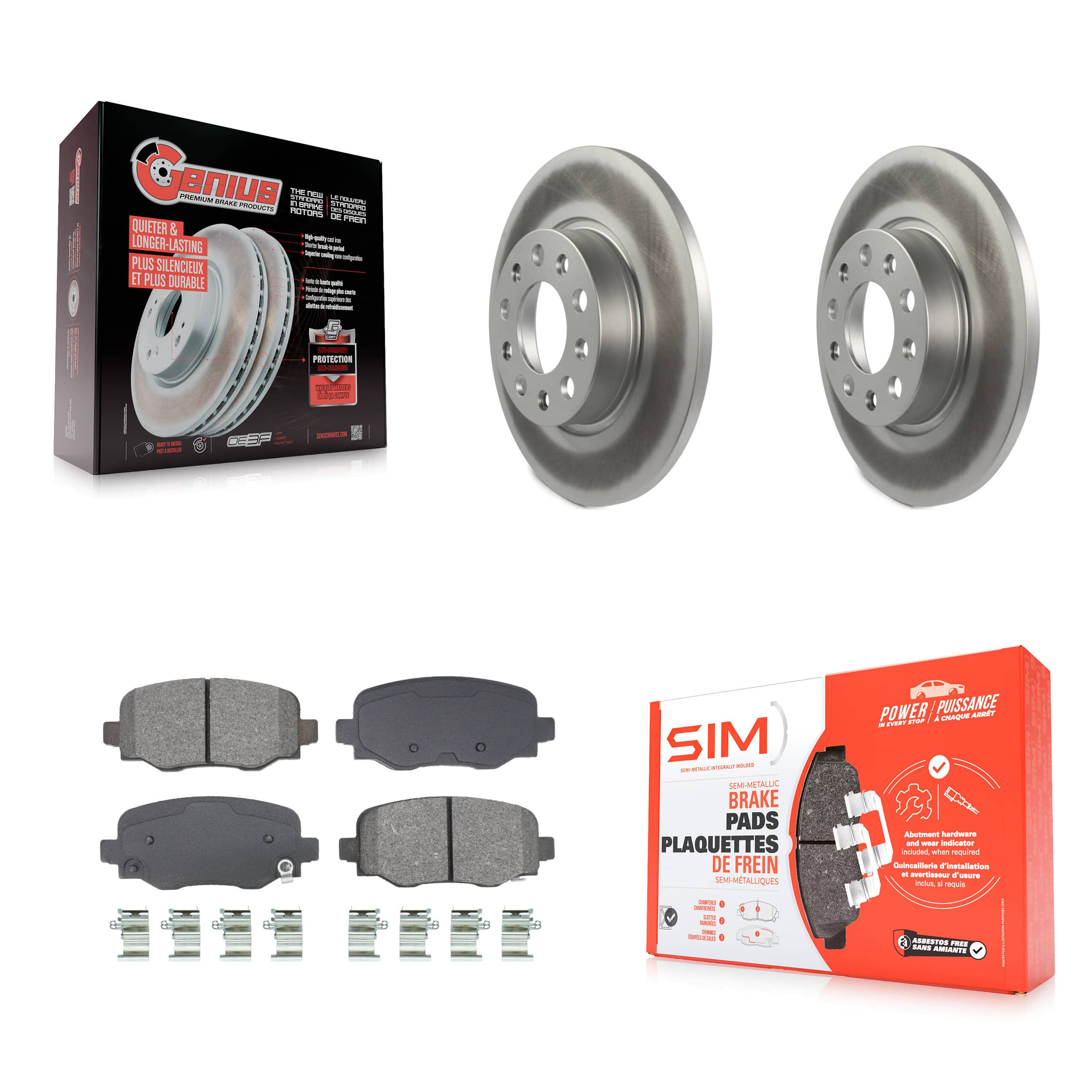 Transit Auto - KGS-102696 - Rear Disc Brake Kits