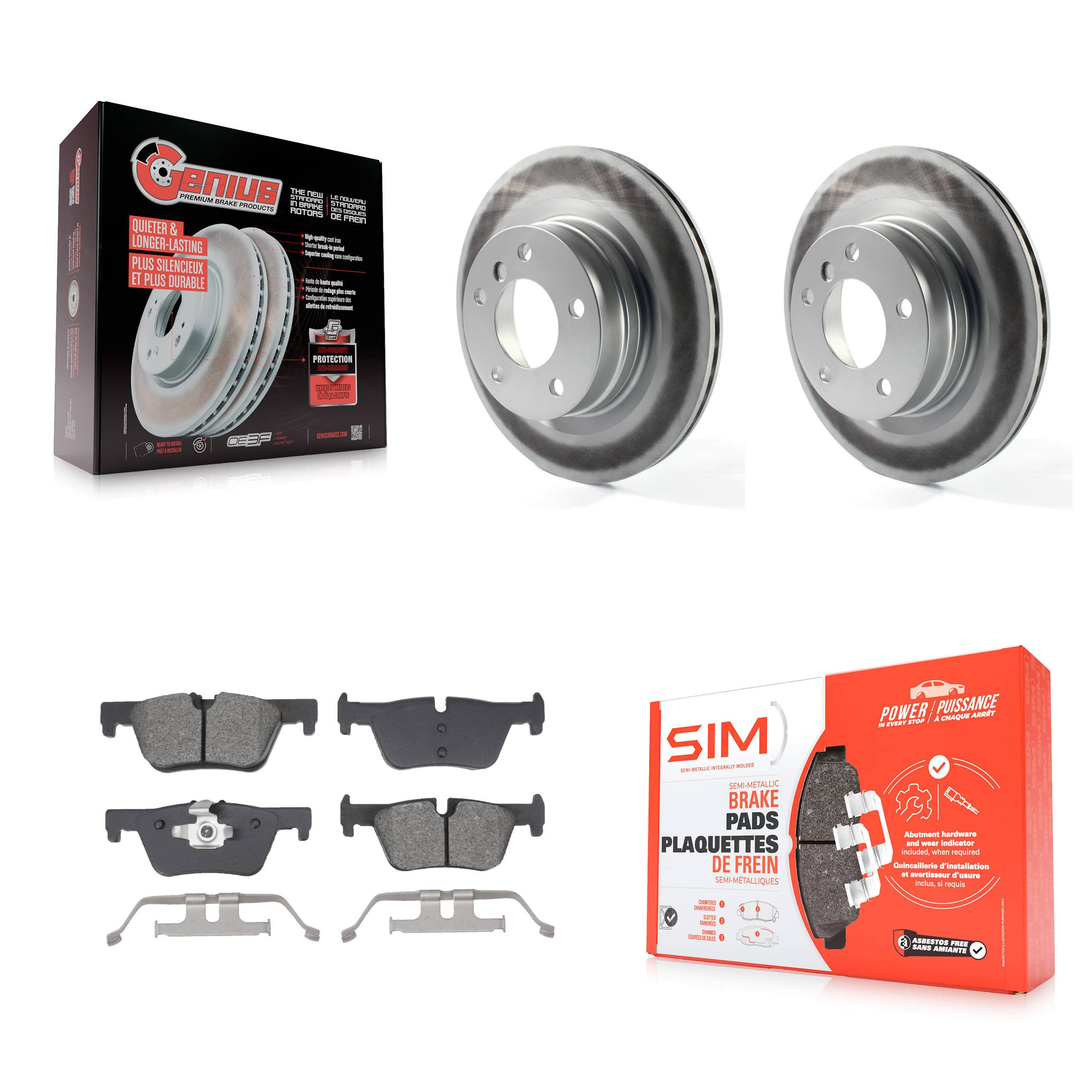 Transit Auto - KGS-102726 - Rear Disc Brake Kits