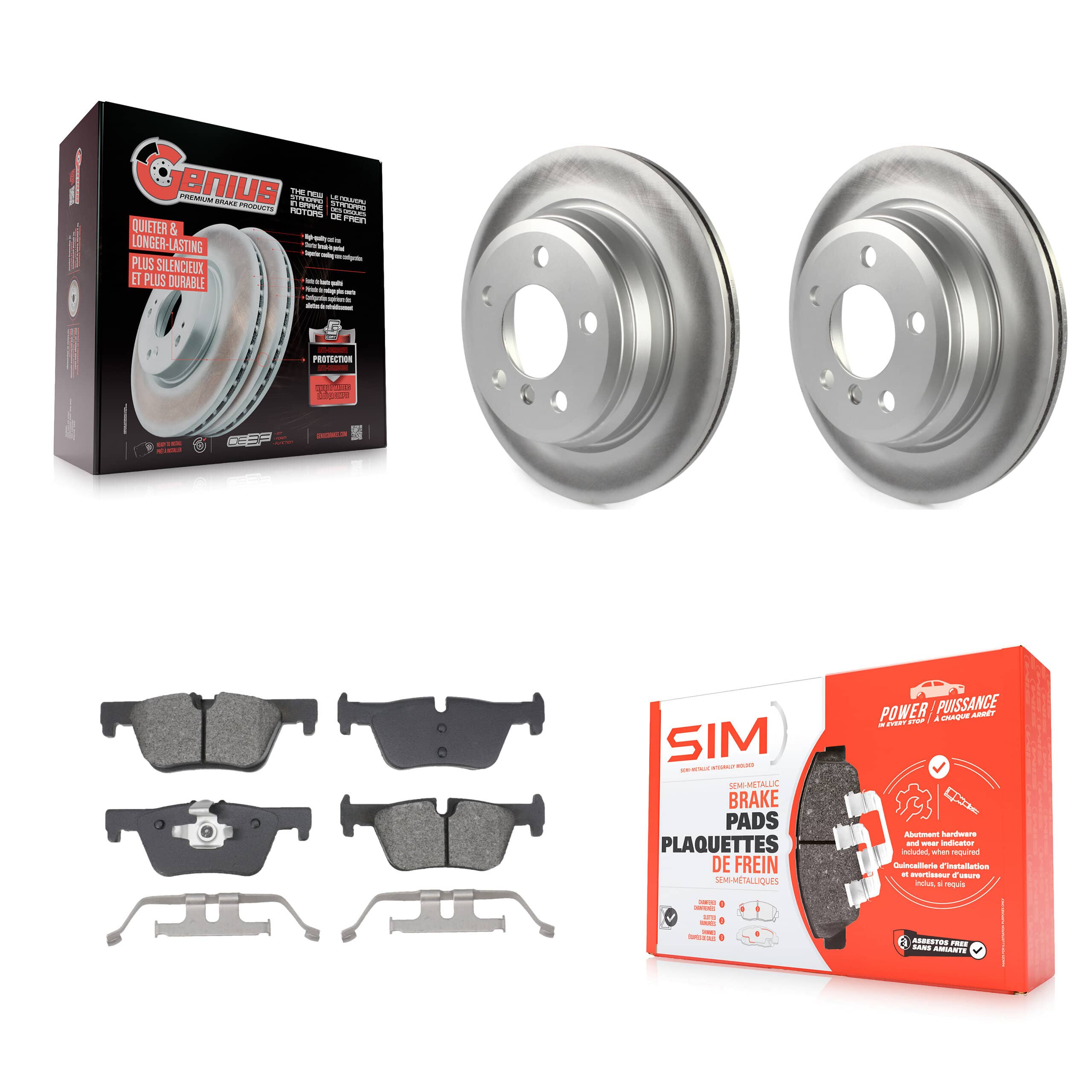 Transit Auto - KGS-102727 - Rear Disc Brake Kits