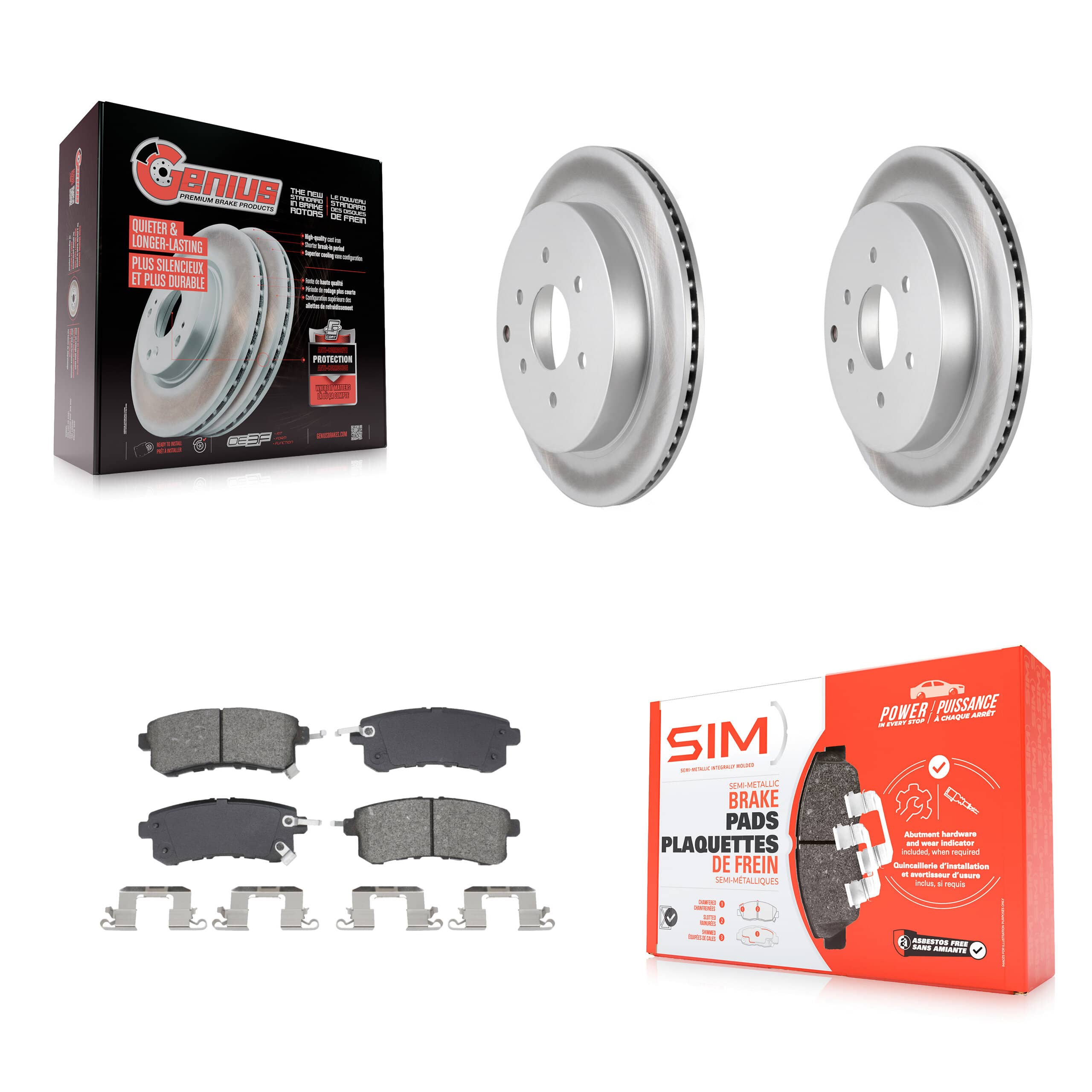 Transit Auto - KGS-102730 - Rear Disc Brake Kits