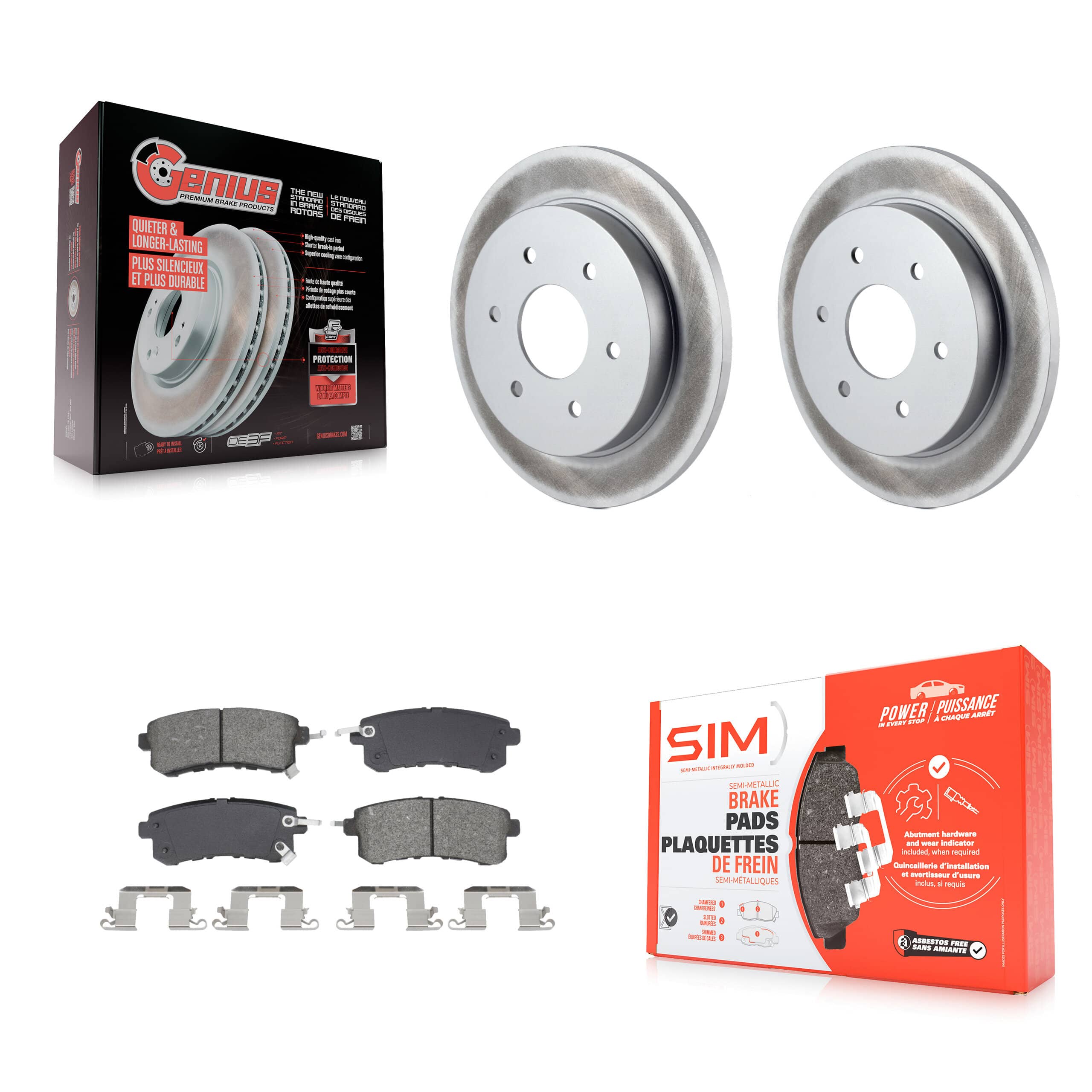 Transit Auto - KGS-102731 - Rear Disc Brake Kits