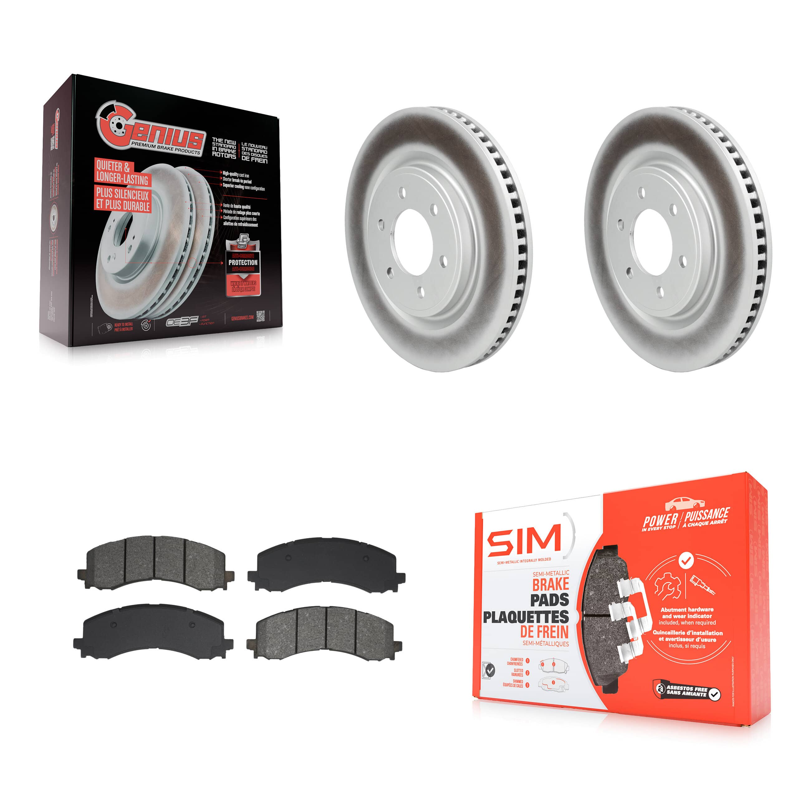 Transit Auto - KGS-102833 - Front Disc Brake Kits