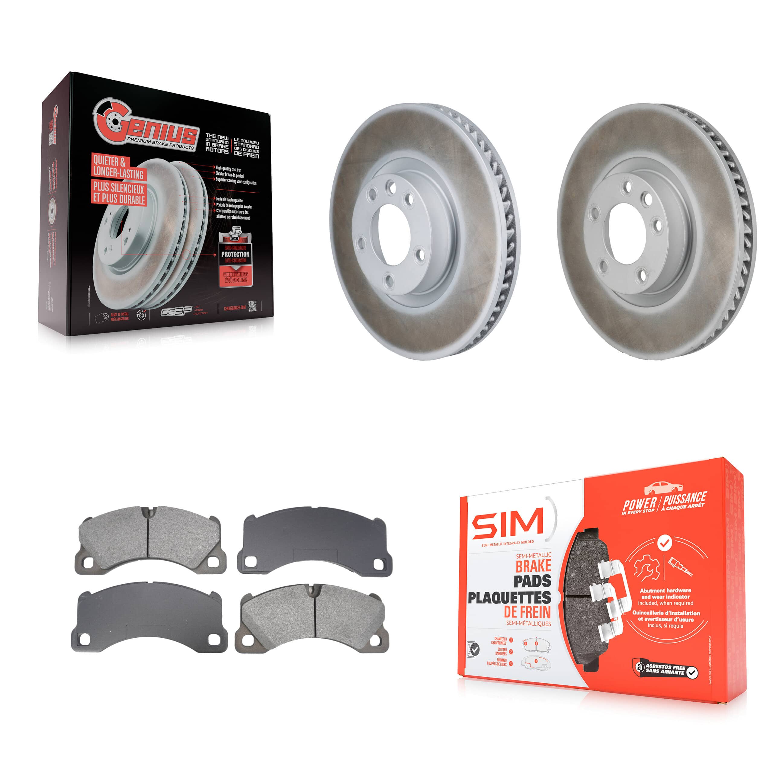Transit Auto - KGS-102905 - Front Disc Brake Kits
